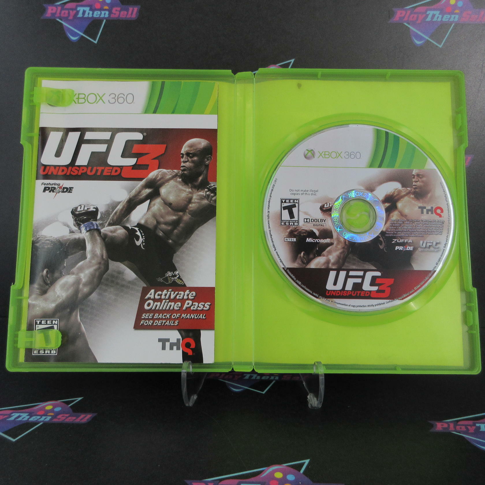 UFC Undisputed 3 Xbox 360 Complete - Very Good