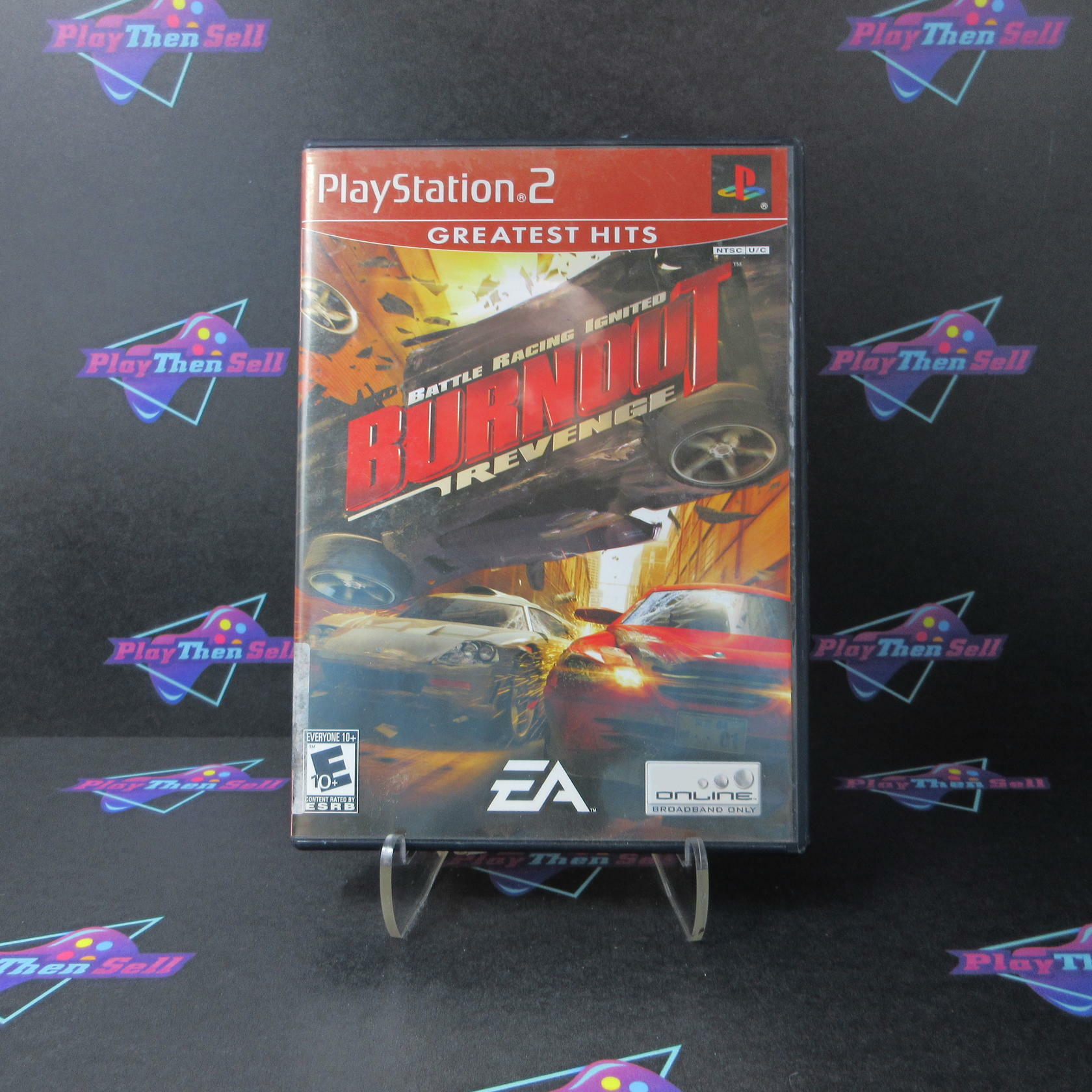 Burnout Revenge PS2 PlayStation 2 GH Complete - Very Good