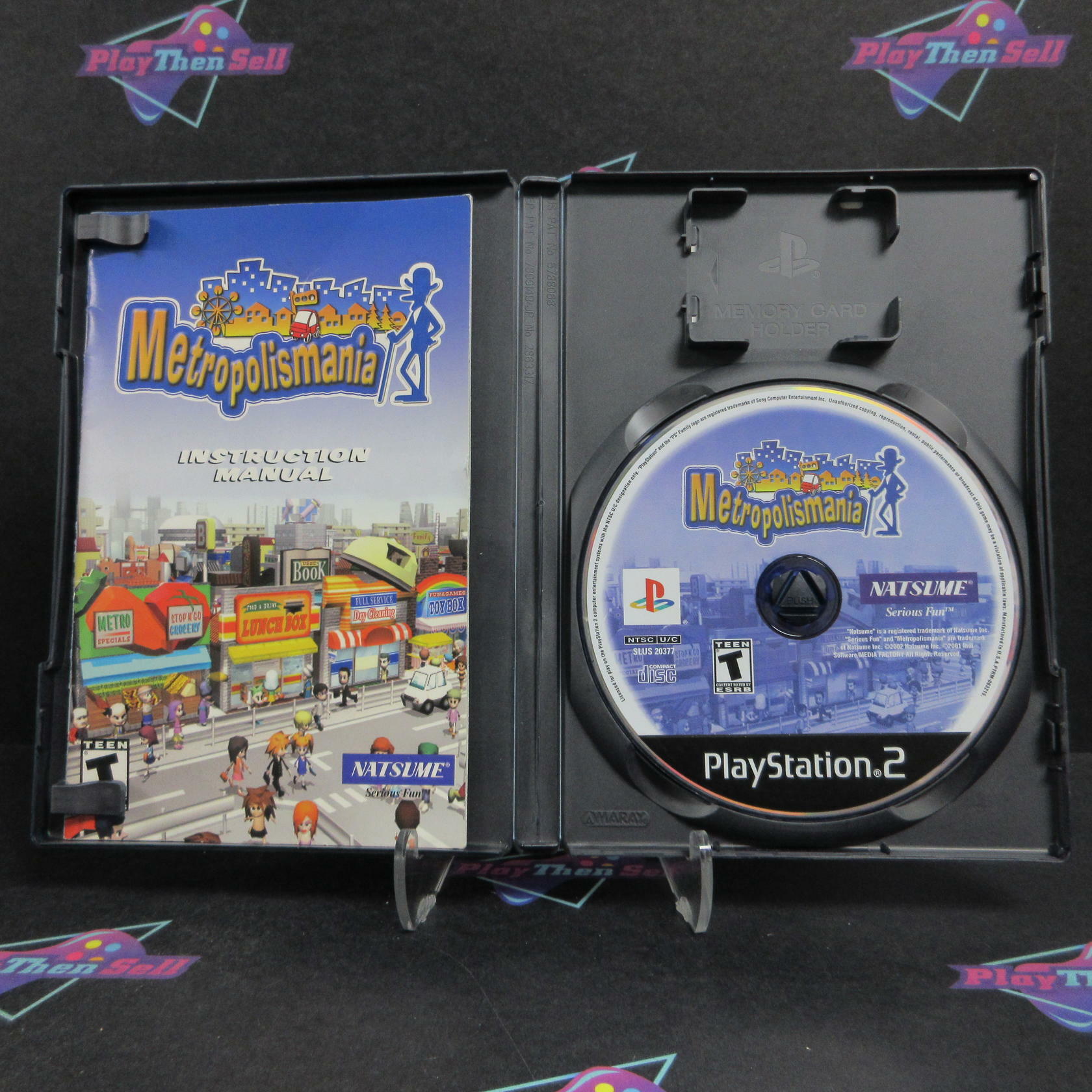 Metropolismania PS2 PlayStation 2 Complete - Very Good