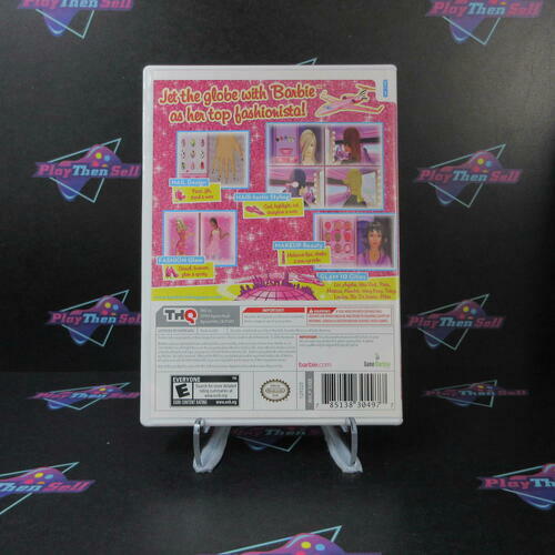 Barbie Jet, Set & Style - Nintendo Wii - Like New