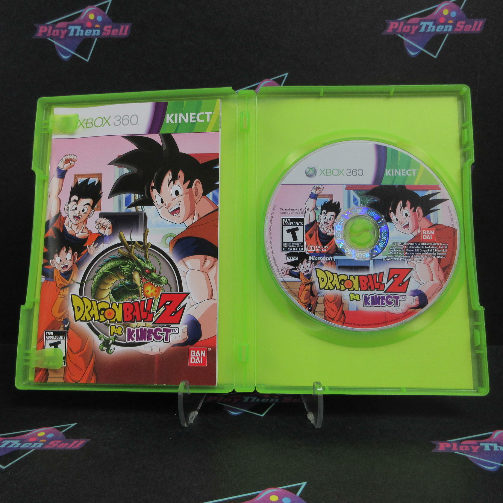 Dragon Ball Z for Kinect Xbox 360 Complete - Excellent