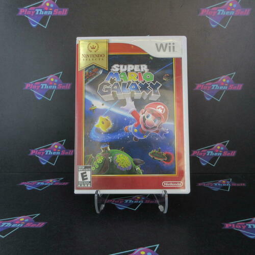 Super Mario Galaxy Nintendo Selects Nintendo Wii Complete - Very Good