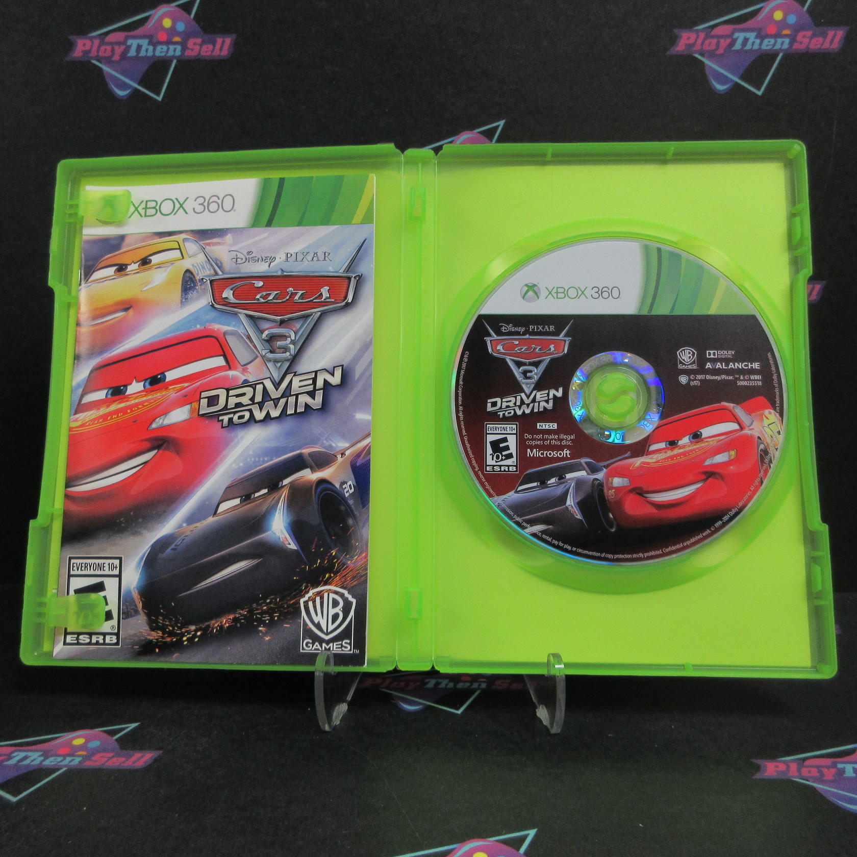 Cars 3 Driven to Win Xbox 360 Complete - Very Good