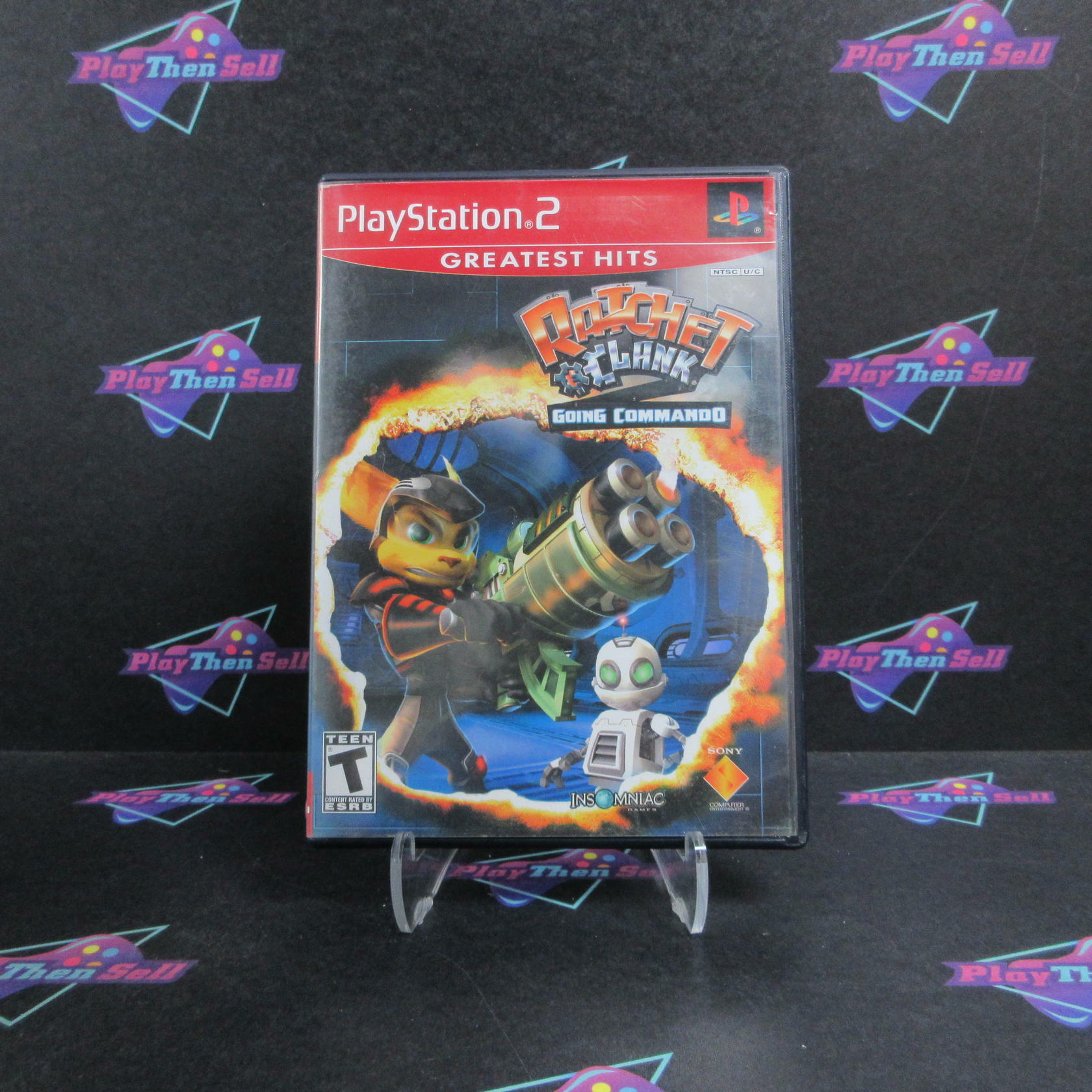Ratchet & Clank Going Commando PS2 PlayStation 2 GH Complete - Very Good