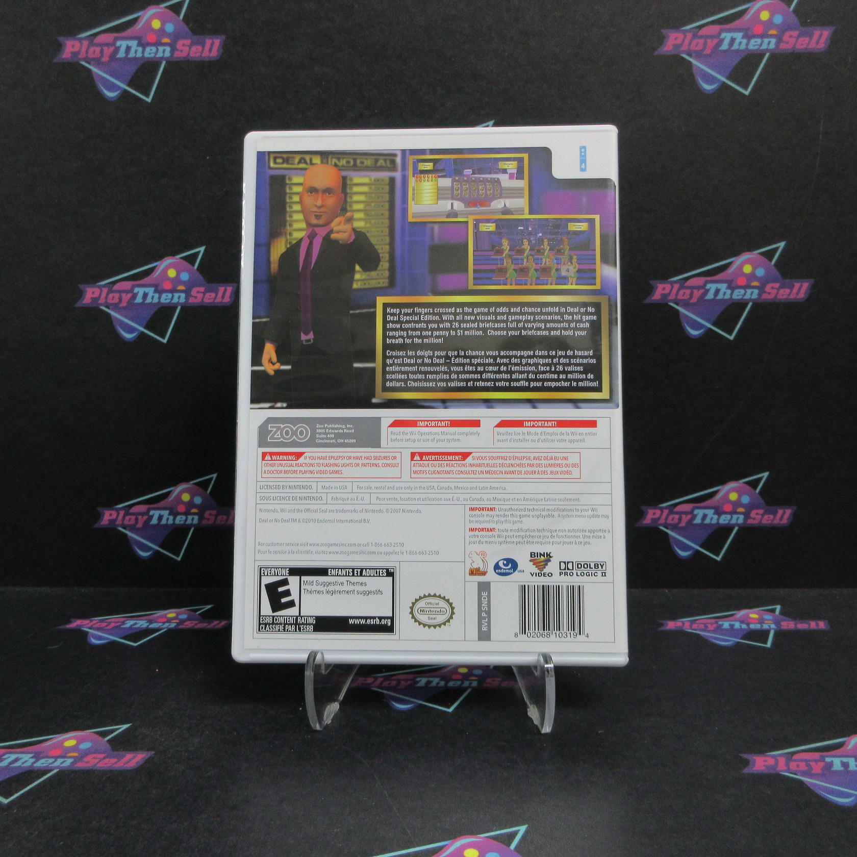 Deal or No Deal Special Edition Nintendo Wii Complete - Refurbished