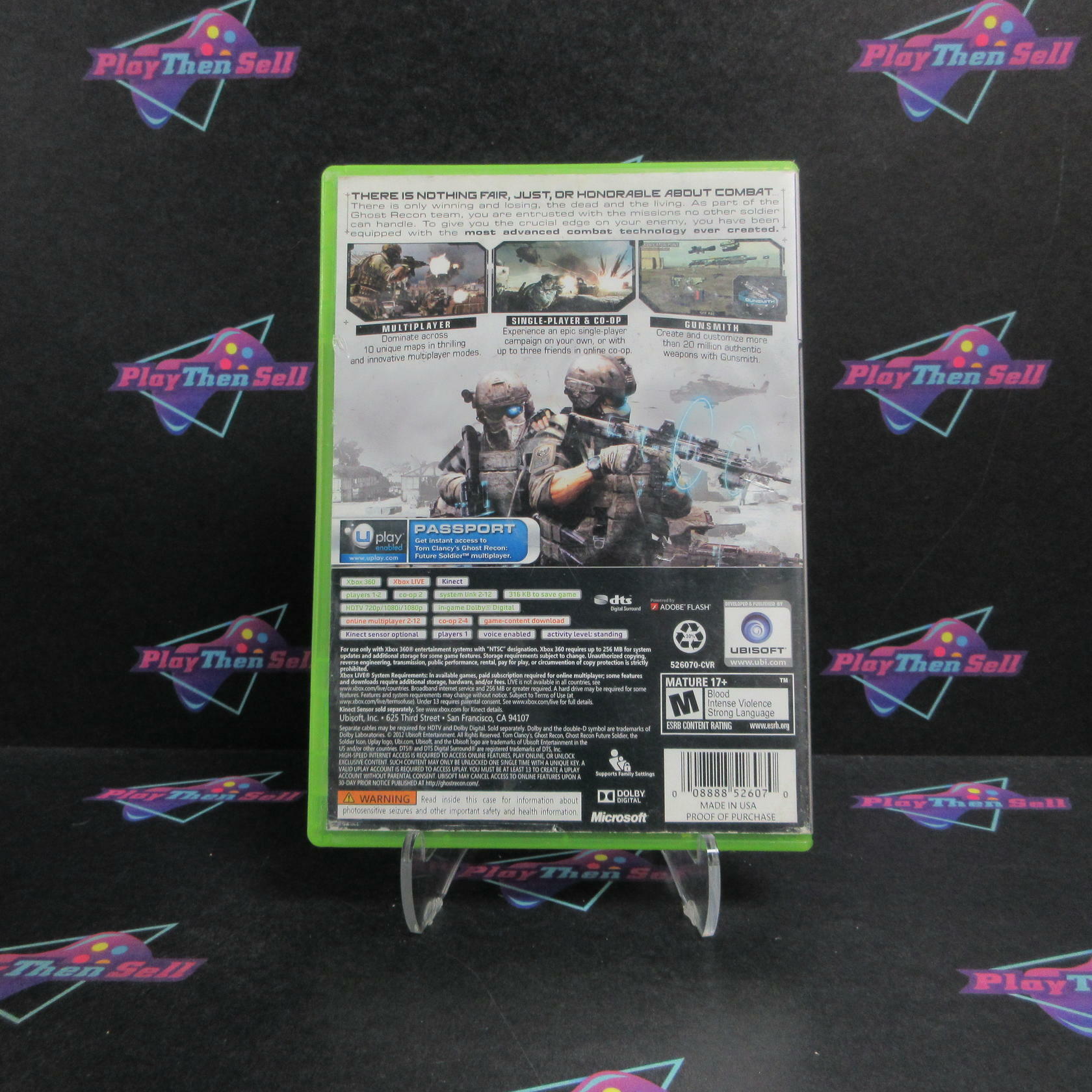 Tom Clancy's Ghost Recon Future Soldier Xbox 360 - Very Good