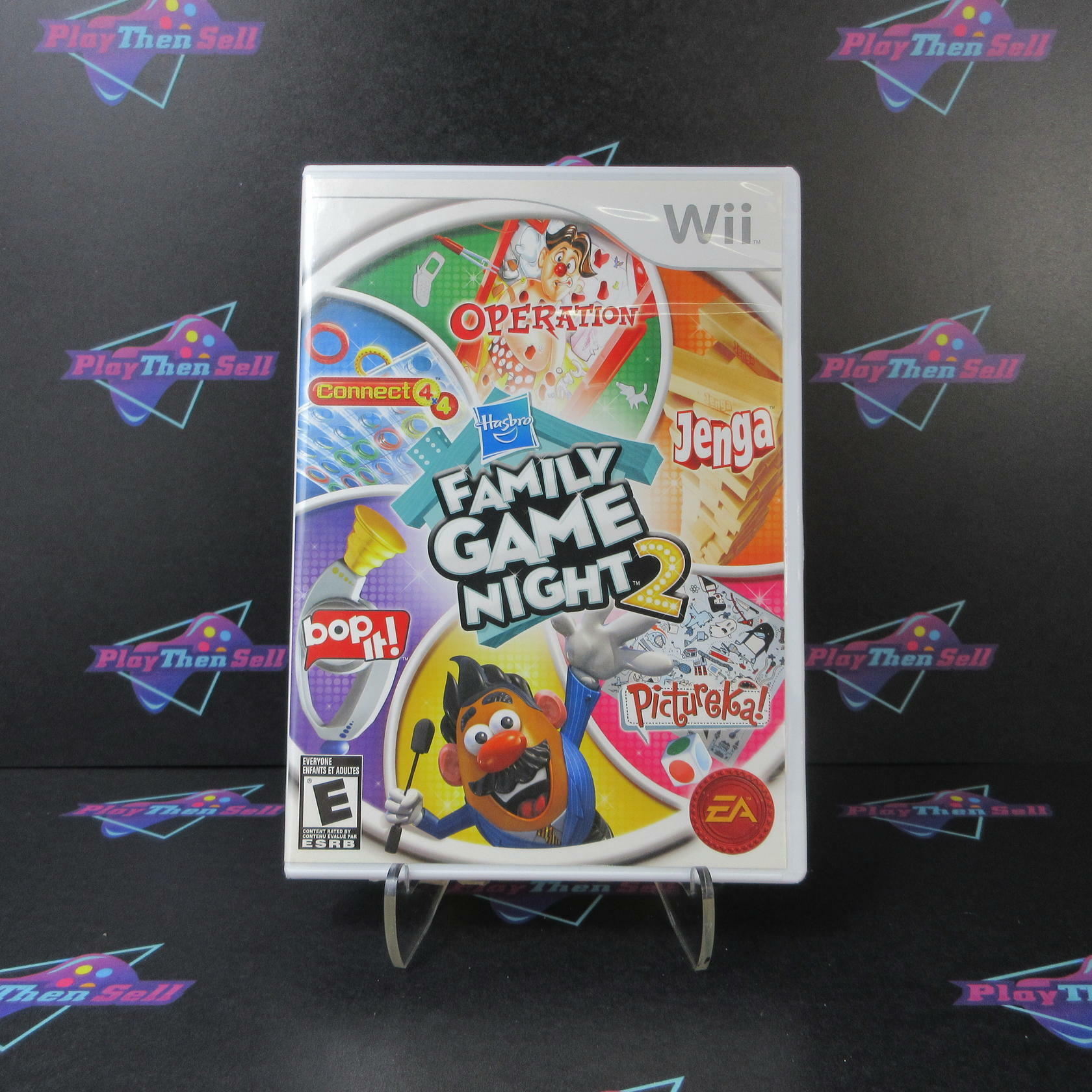 Hasbro Family Game Night 2 Nintendo Wii Complete - Refurbished