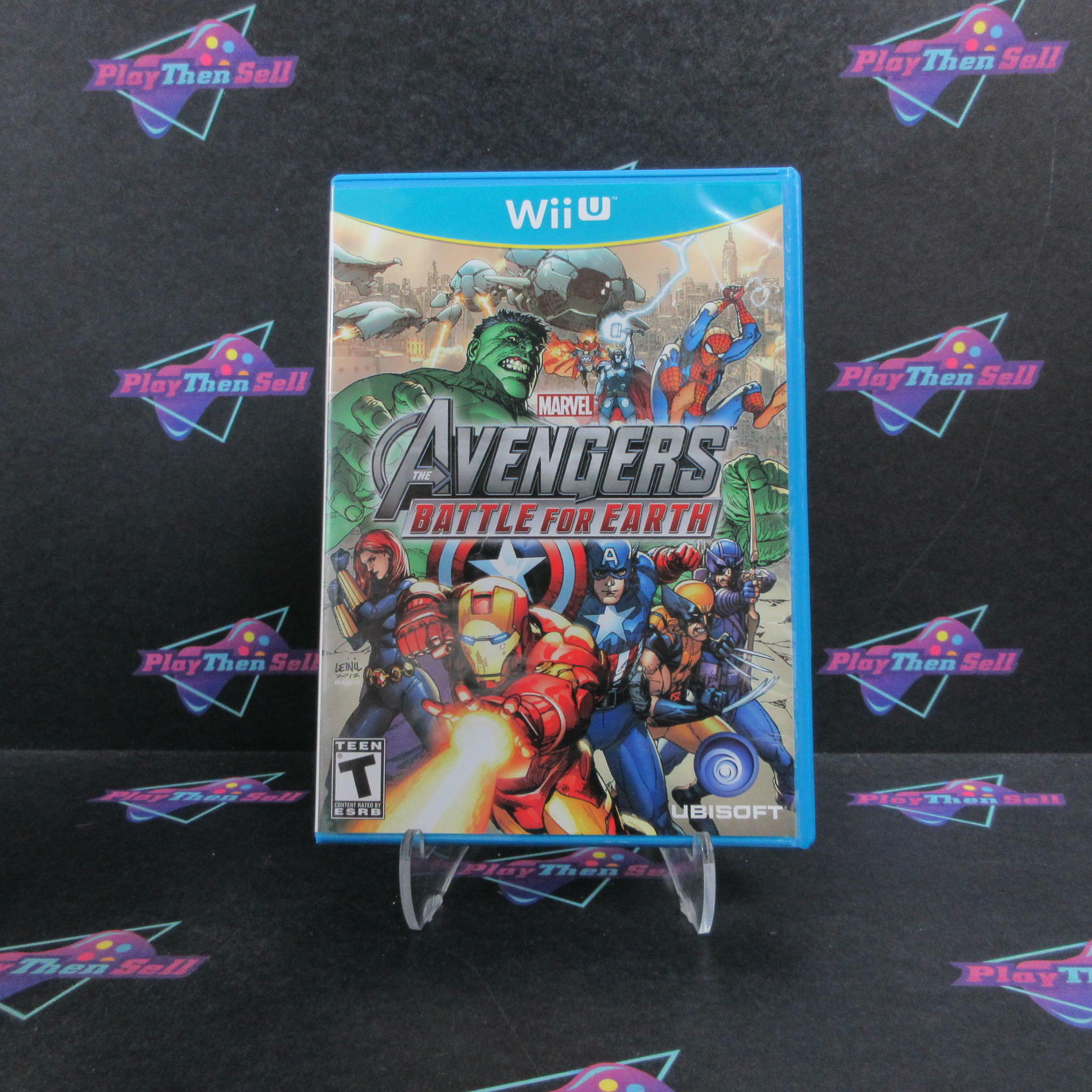 Marvel Avengers Battle For Earth Nintendo Wii U Complete - Very Good