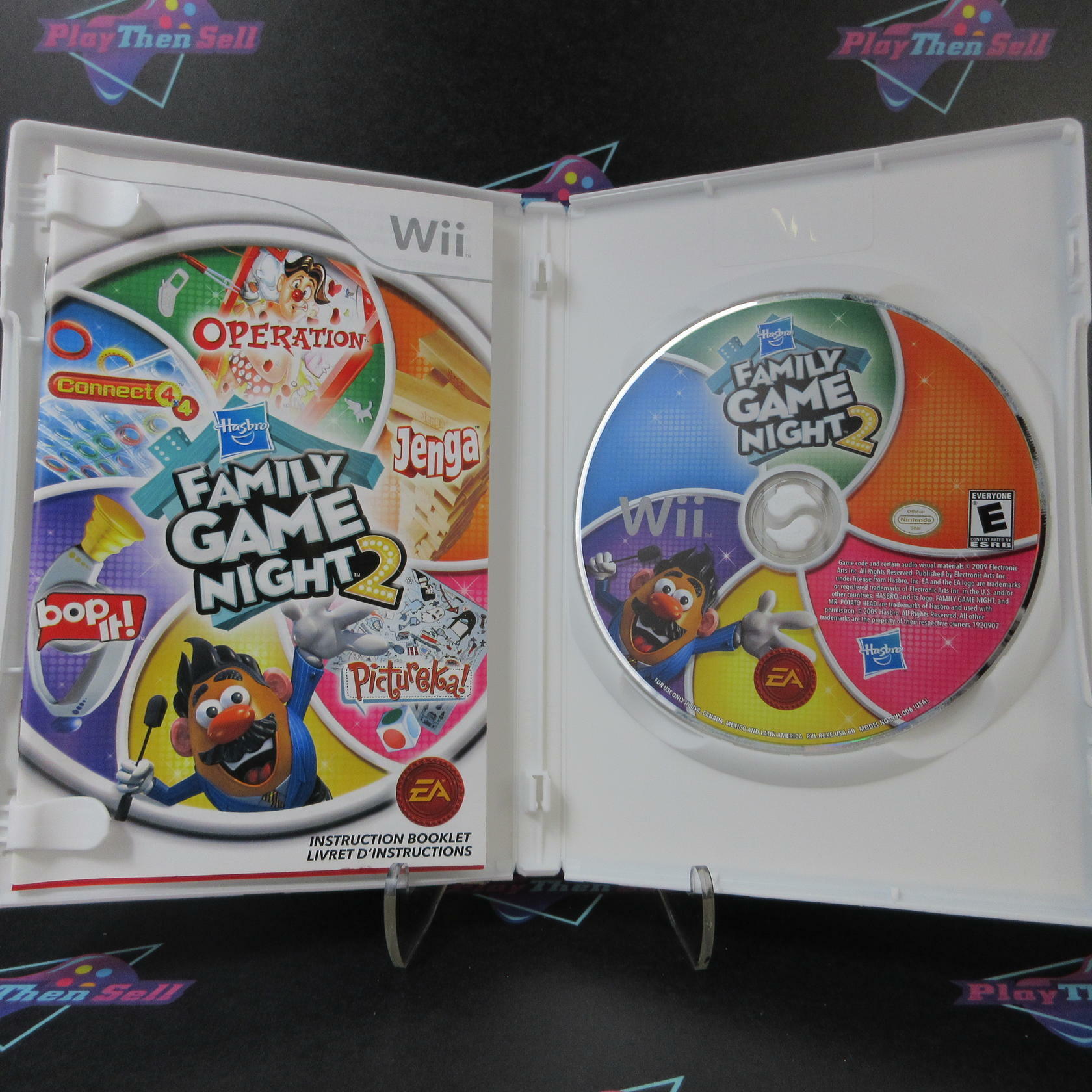 Hasbro Family Game Night 2 Nintendo Wii Complete - Refurbished