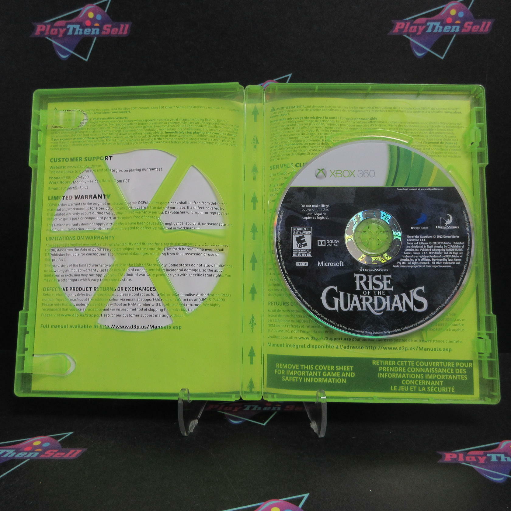 Rise of the Guardians Xbox 360 Complete - Very Good