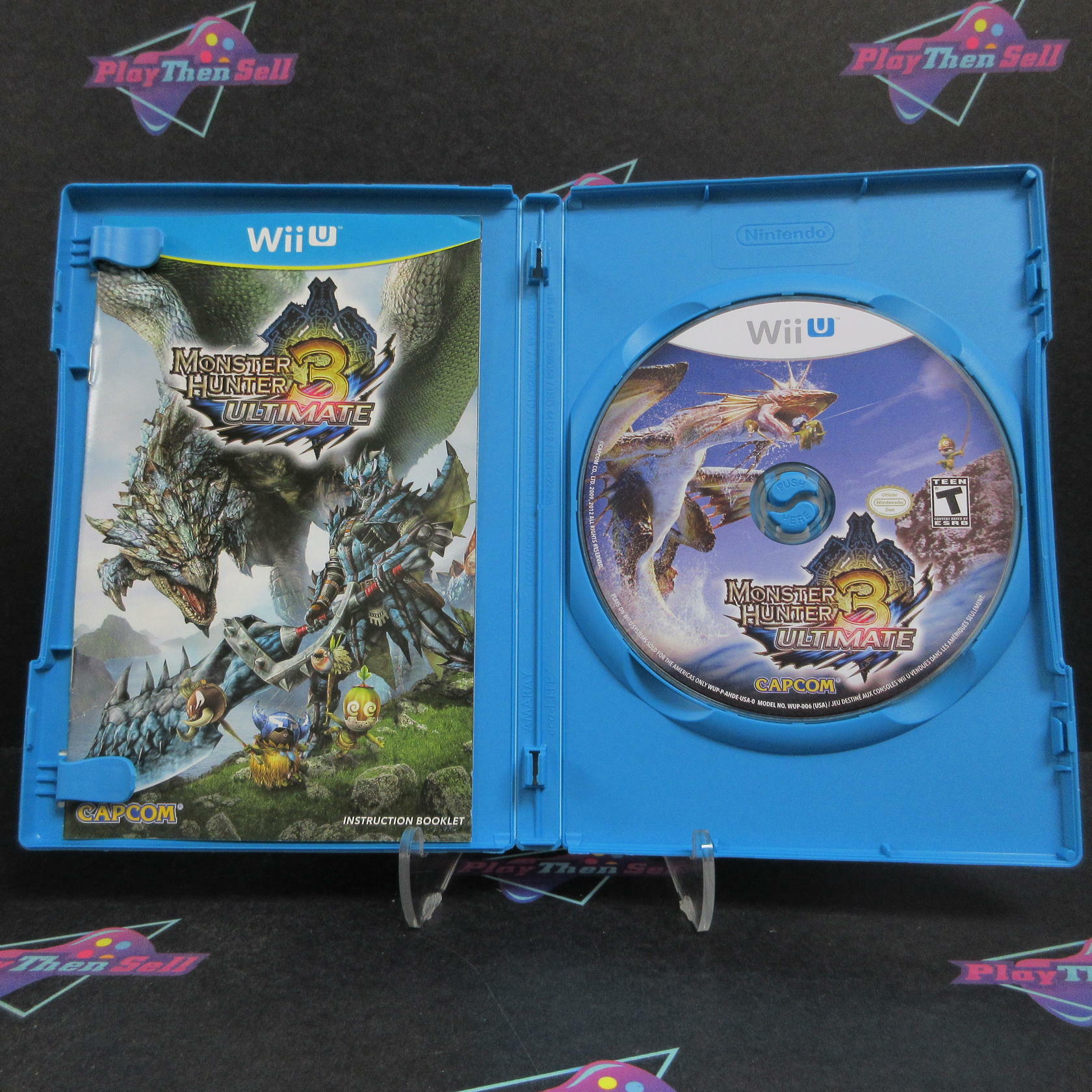 Monster Hunter 3 Ultimate Nintendo Wii U Complete - Very Good