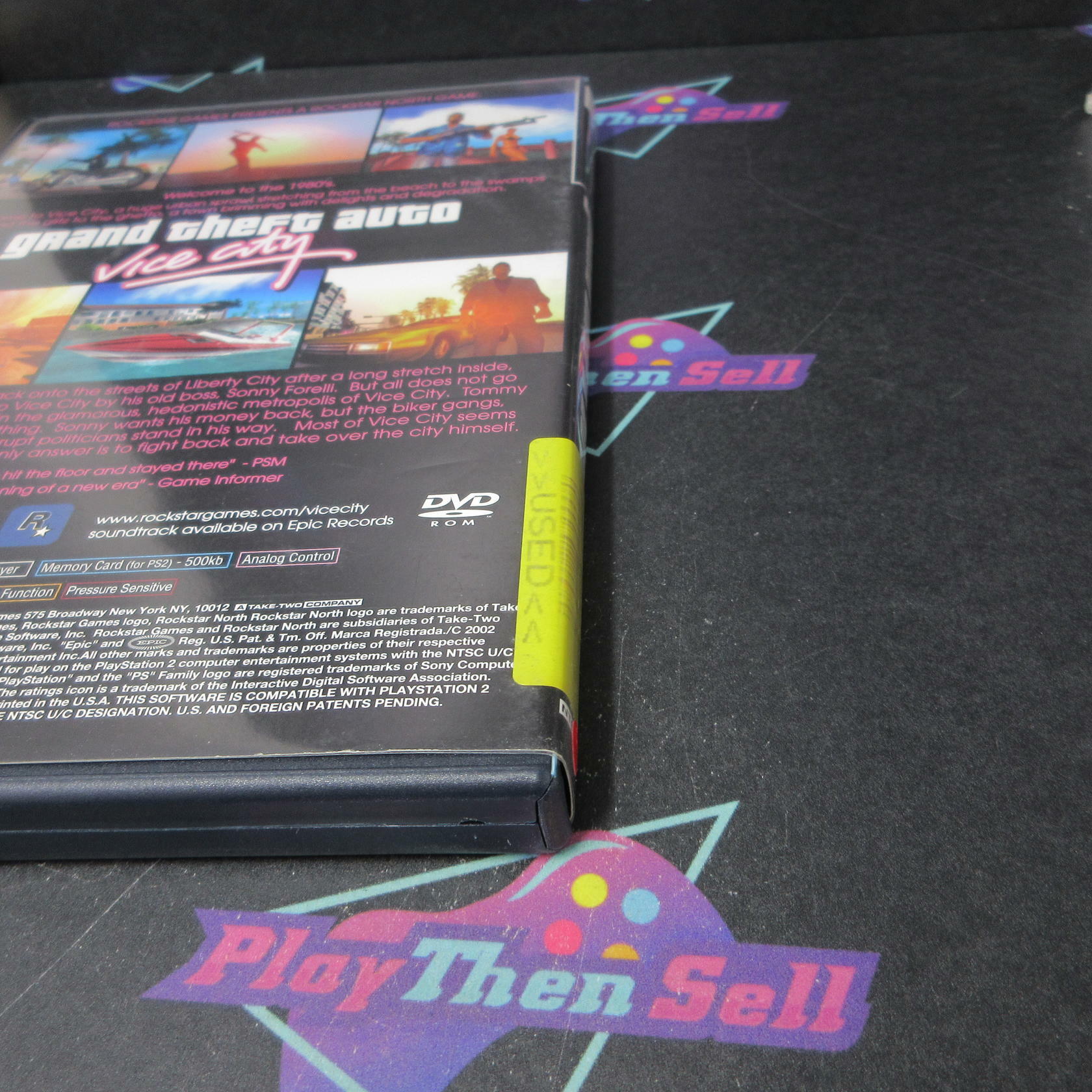Grand Theft Auto Vice City PS2 PlayStation 2 Complete - Very Good