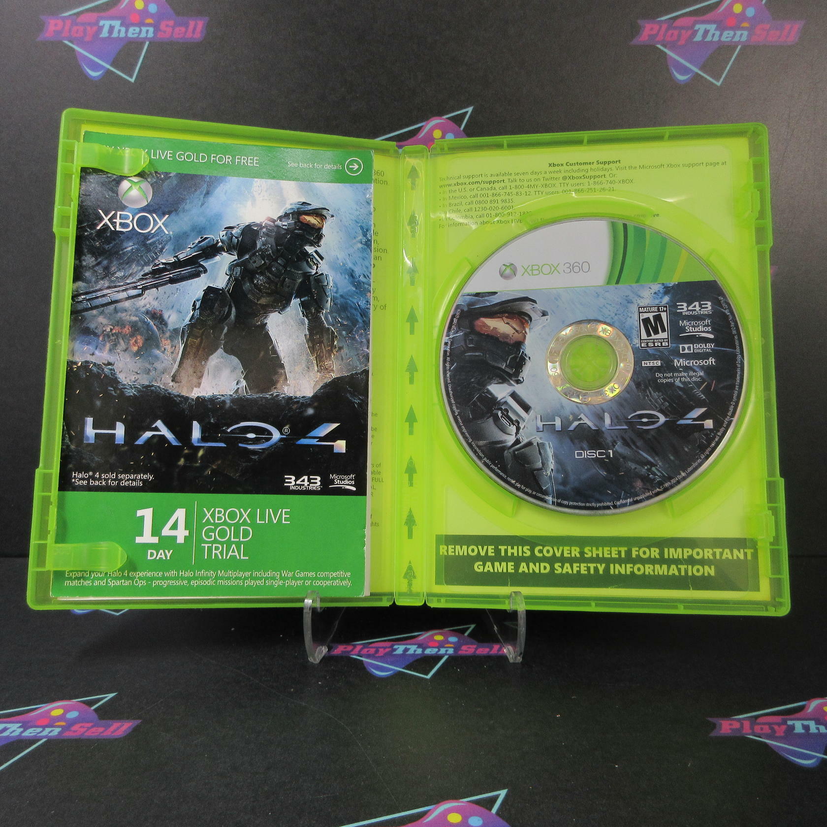 Halo 4 Xbox 360 Complete - Very Good