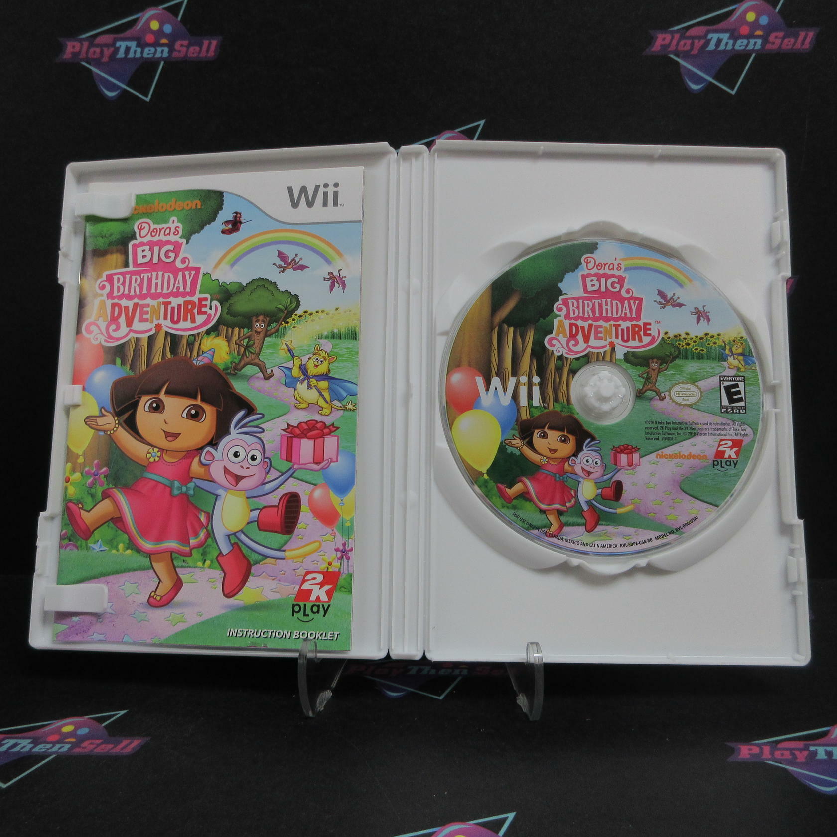 Dora the Explorer Dora's Big Birthday Adventure Nintendo Wii - Like New