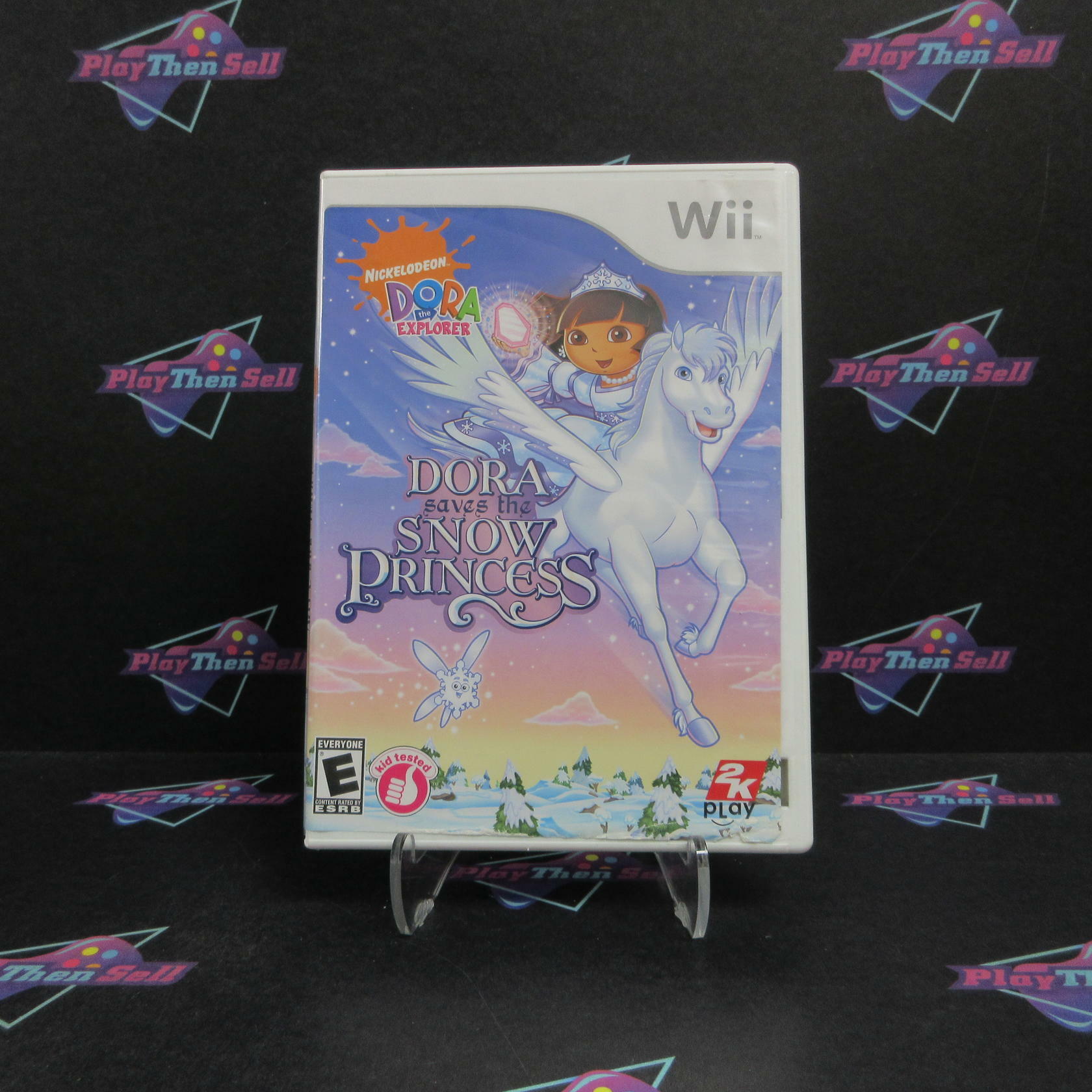 Dora the Explorer Dora Saves the Snow Princess Nintendo Wii Complete - Very Good