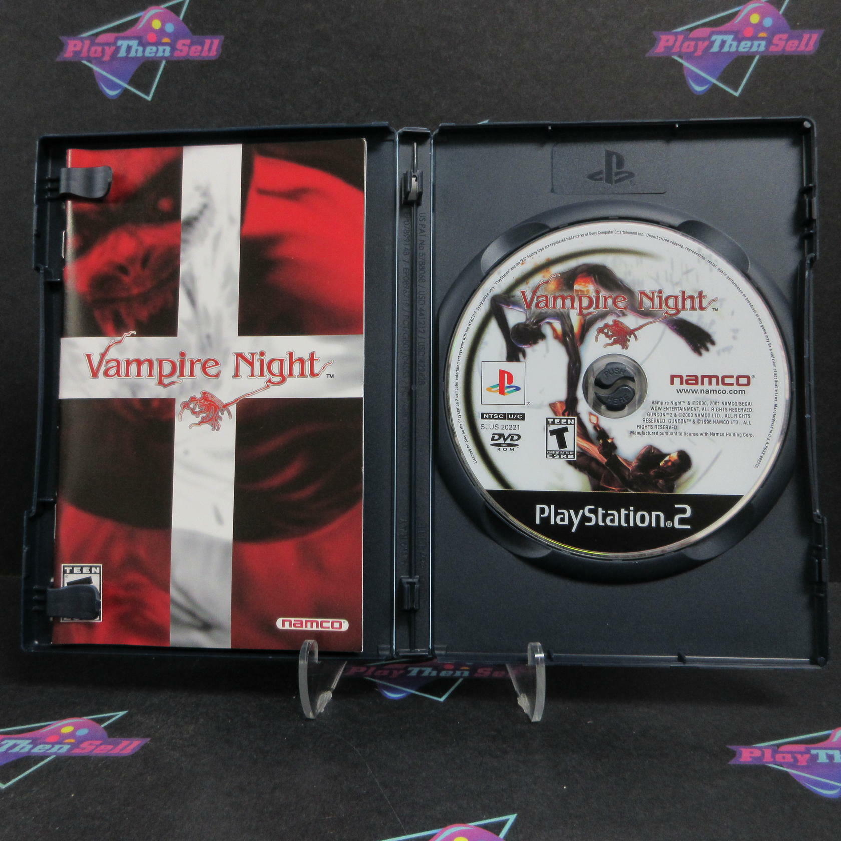 Vampire Night PS2 PlayStation 2 + Reg Card Complete - Excellent