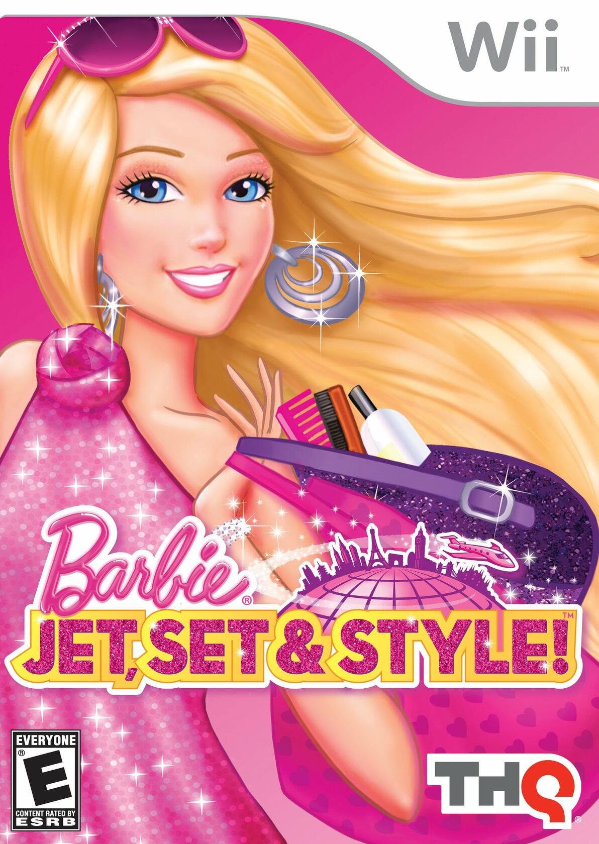 Barbie Jet, Set & Style - Nintendo Wii - Like New