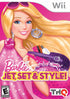 Barbie Jet, Set & Style - Nintendo Wii - Like New