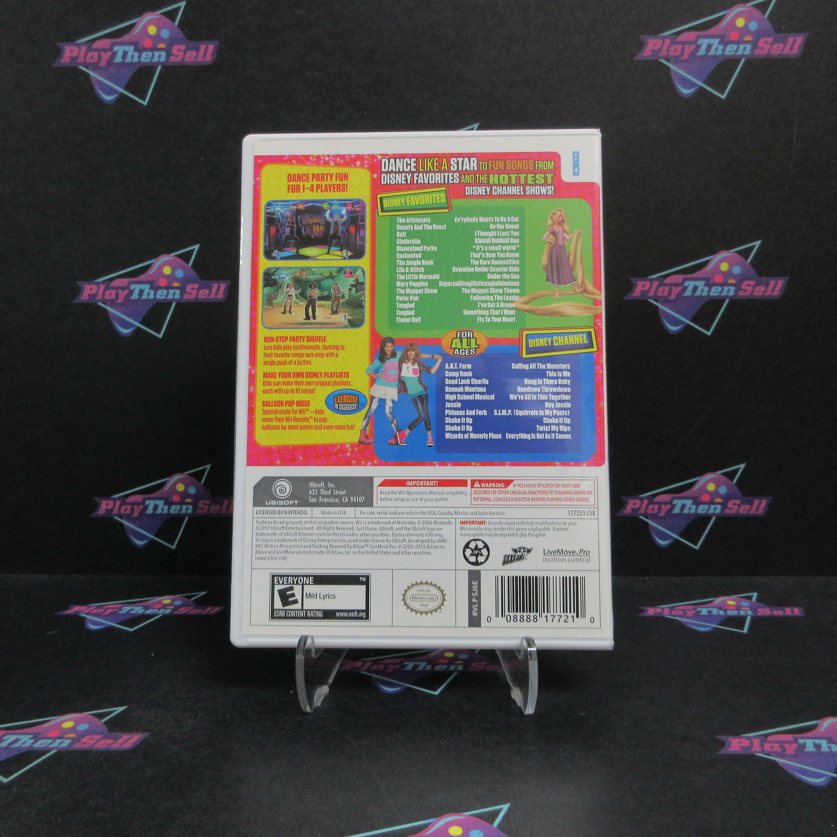 Just Dance Disney Party Nintendo Wii Complete - Refurbished