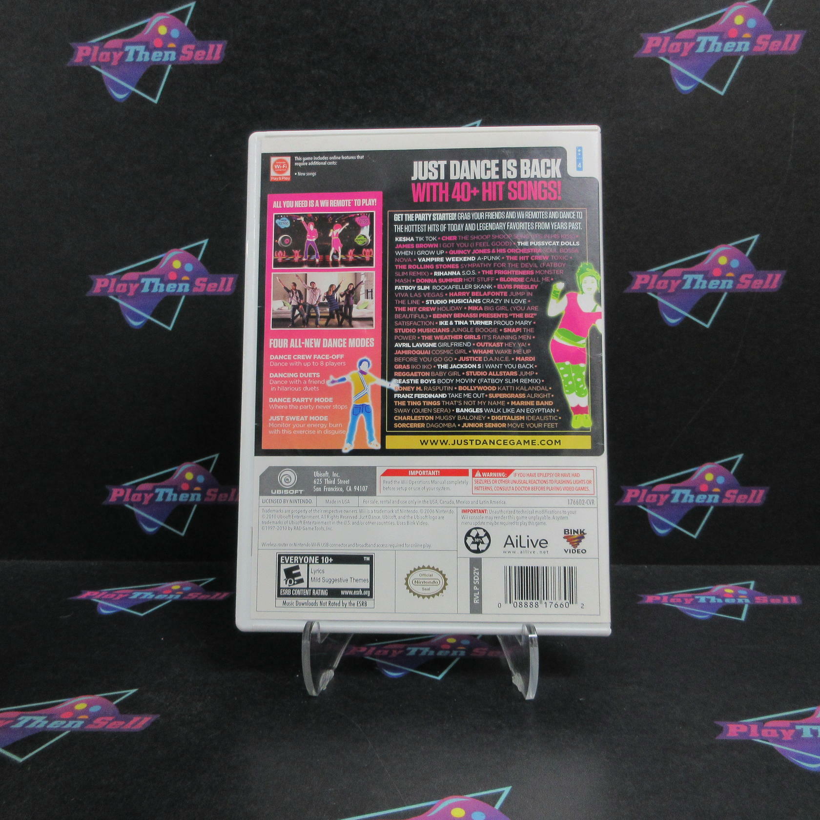 Just Dance 2 Best Buy Edition Nintendo Wii Complete - Very Good