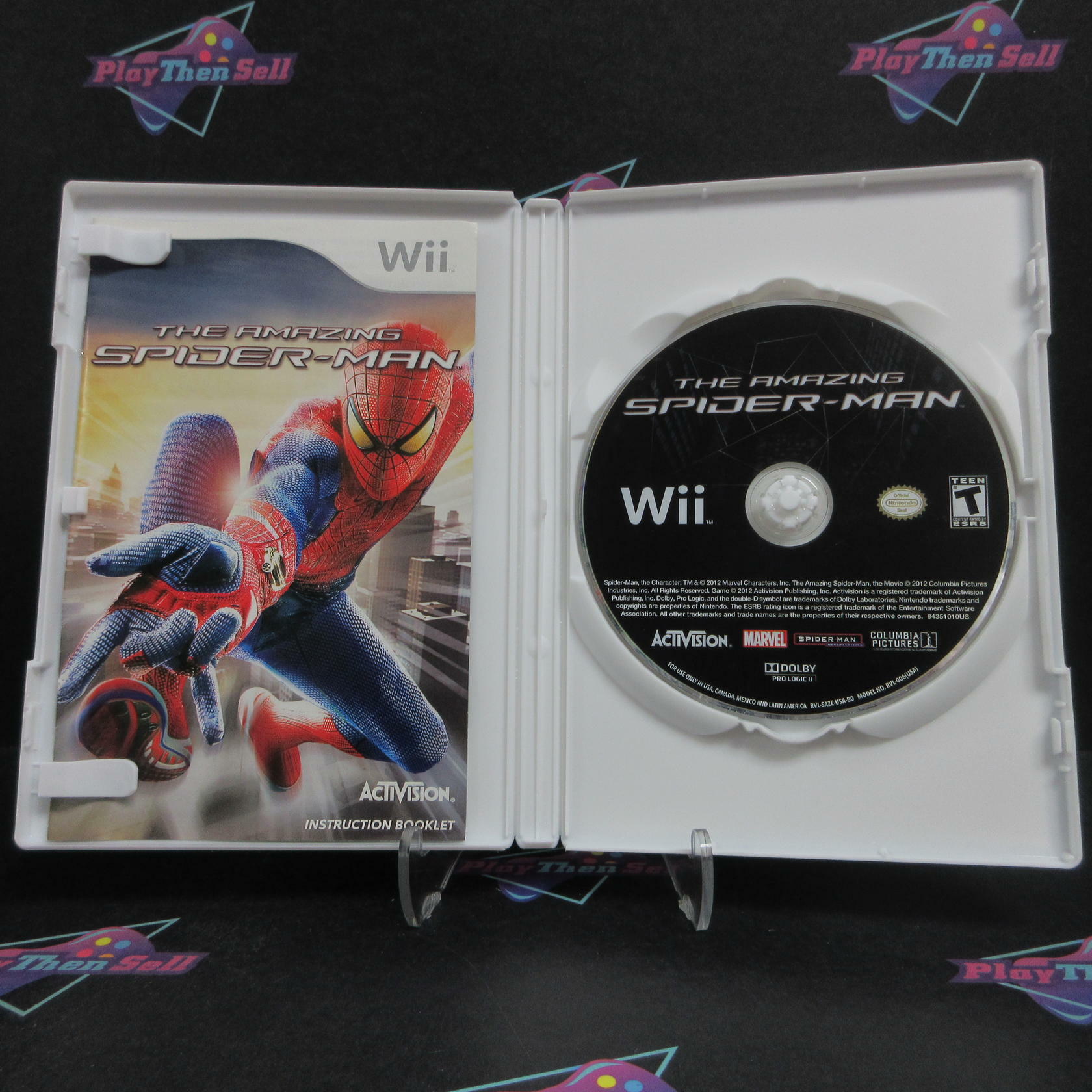The Amazing Spider-Man Nintendo Wii Complete - Very Good