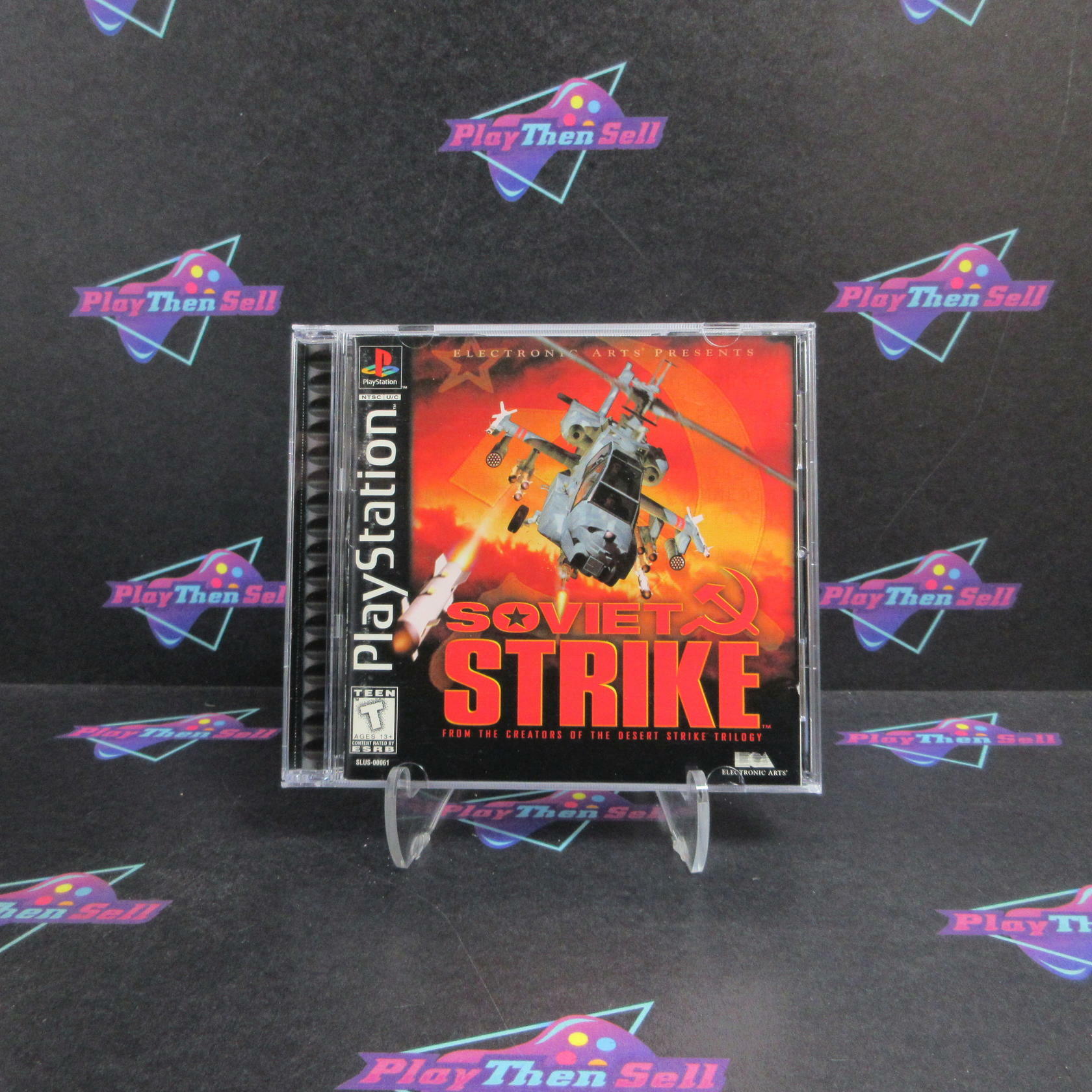 Soviet Strike PS1 PlayStation 1 Complete - Refurbished