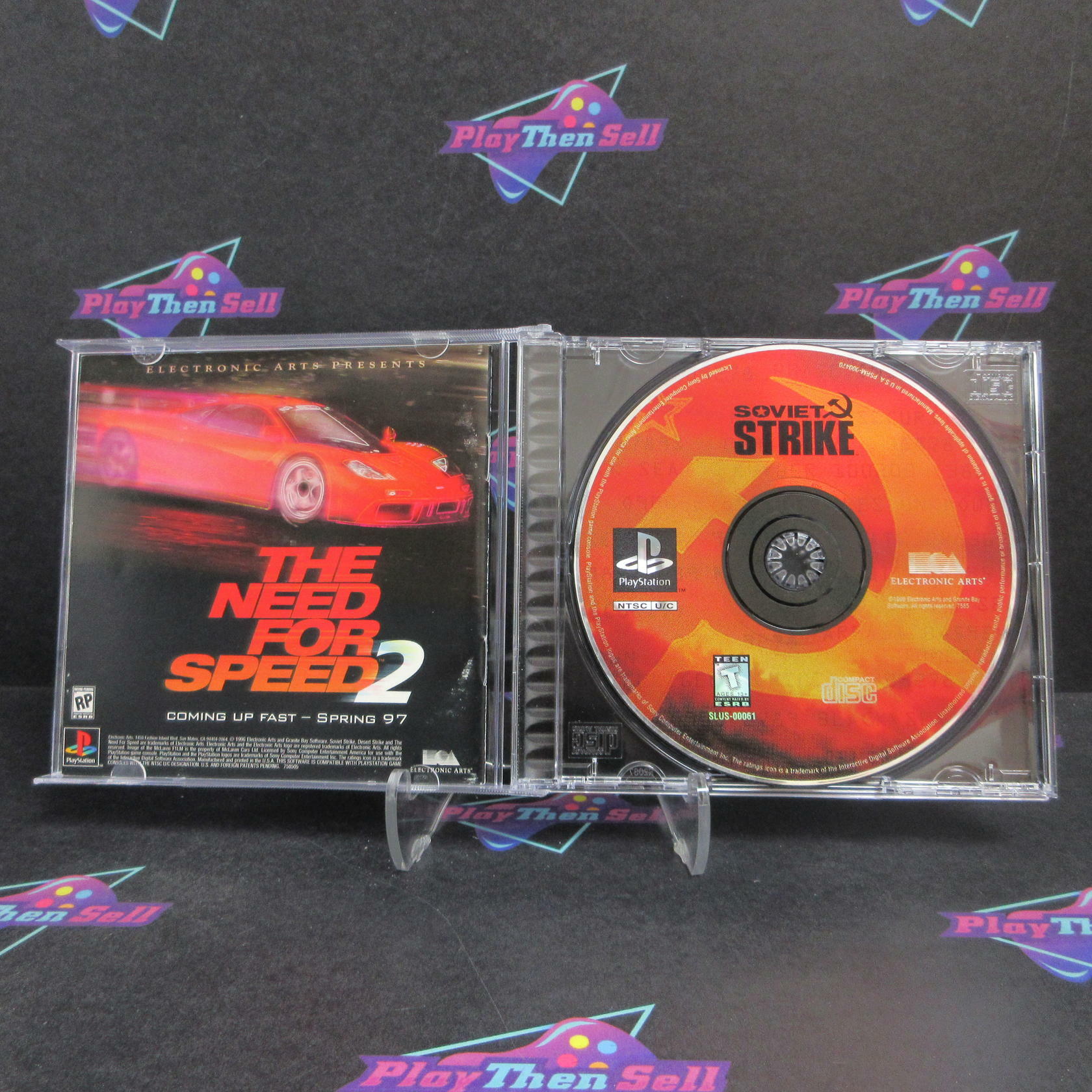 Soviet Strike PS1 PlayStation 1 Complete - Excellent