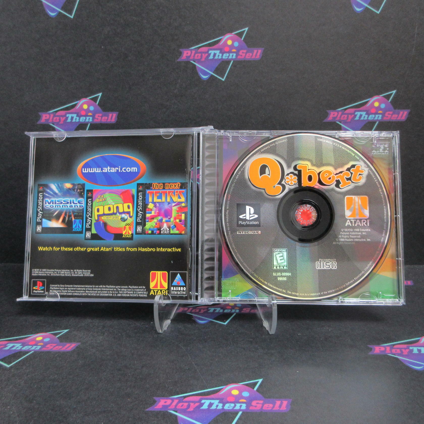 Q*bert PS1 PlayStation 1 Complete - Excellent