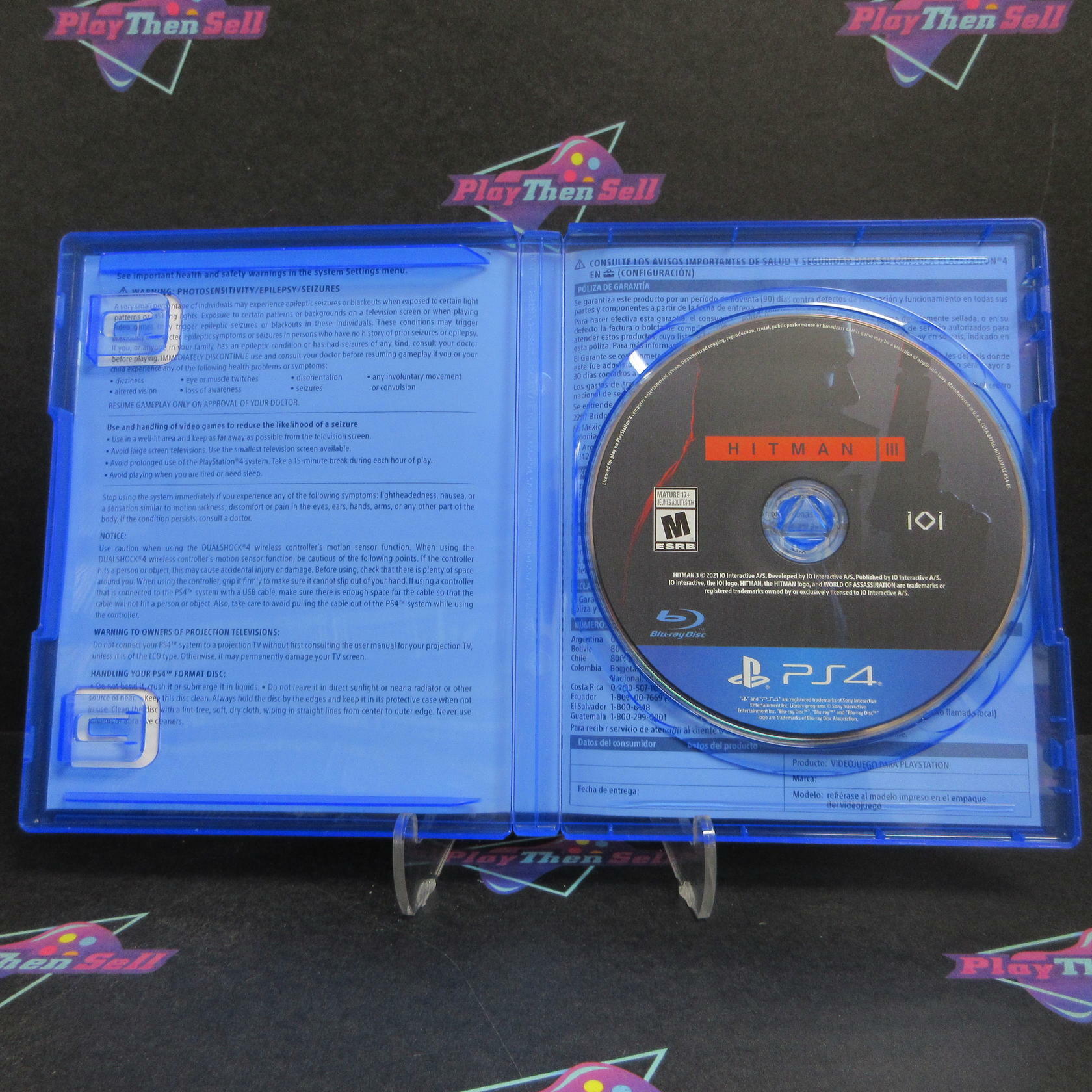 Hitman 3 PS4 PlayStation 4 Complete - Refurbished