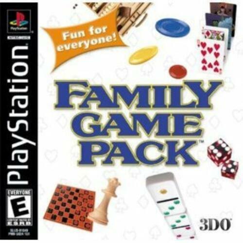 Family Game Pack PS1 PlayStation 1 + Reg Card Complete - Excellent