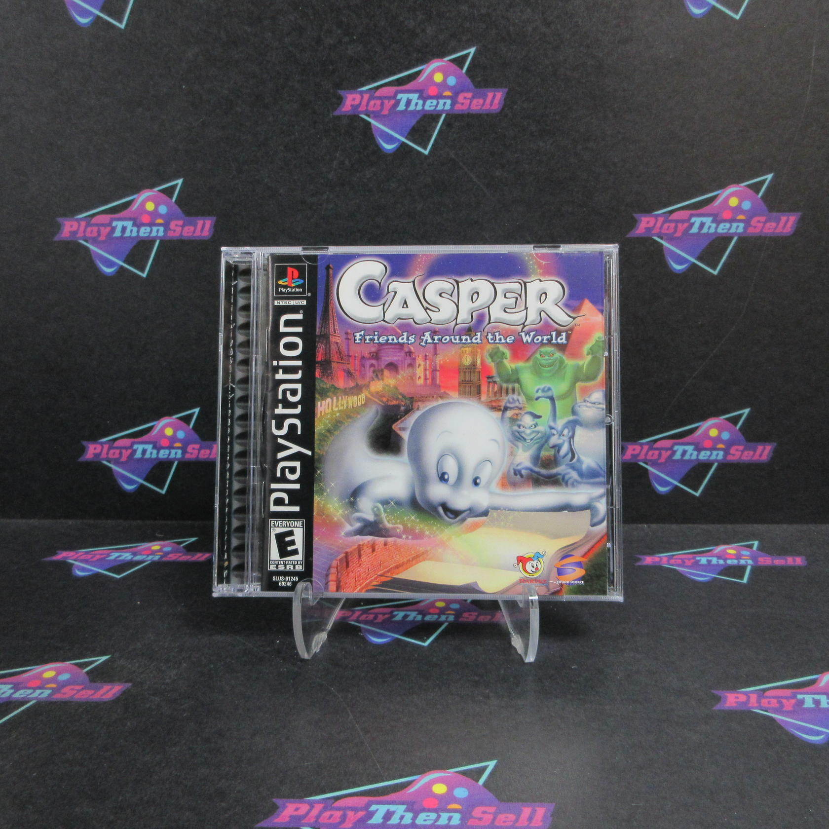 Casper Friends Around the World PS1 PlayStation 1 + Reg Complete - Refurbished