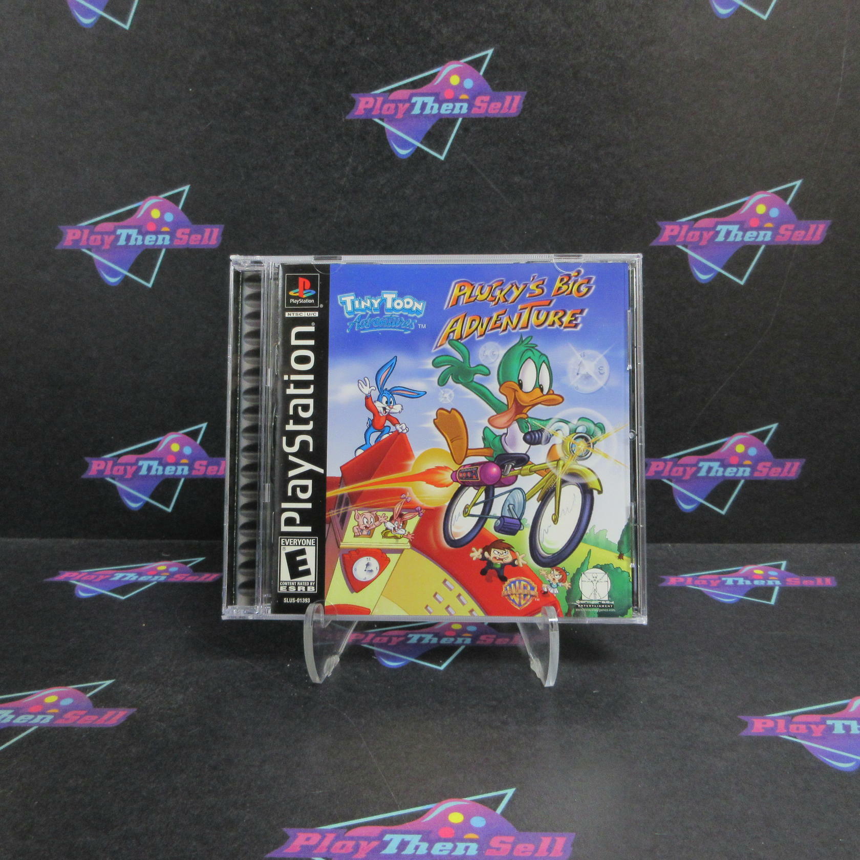 Tiny Toon Adventures Plucky's Big Adventure PS1 PlayStation 1 CIB - Refurbished