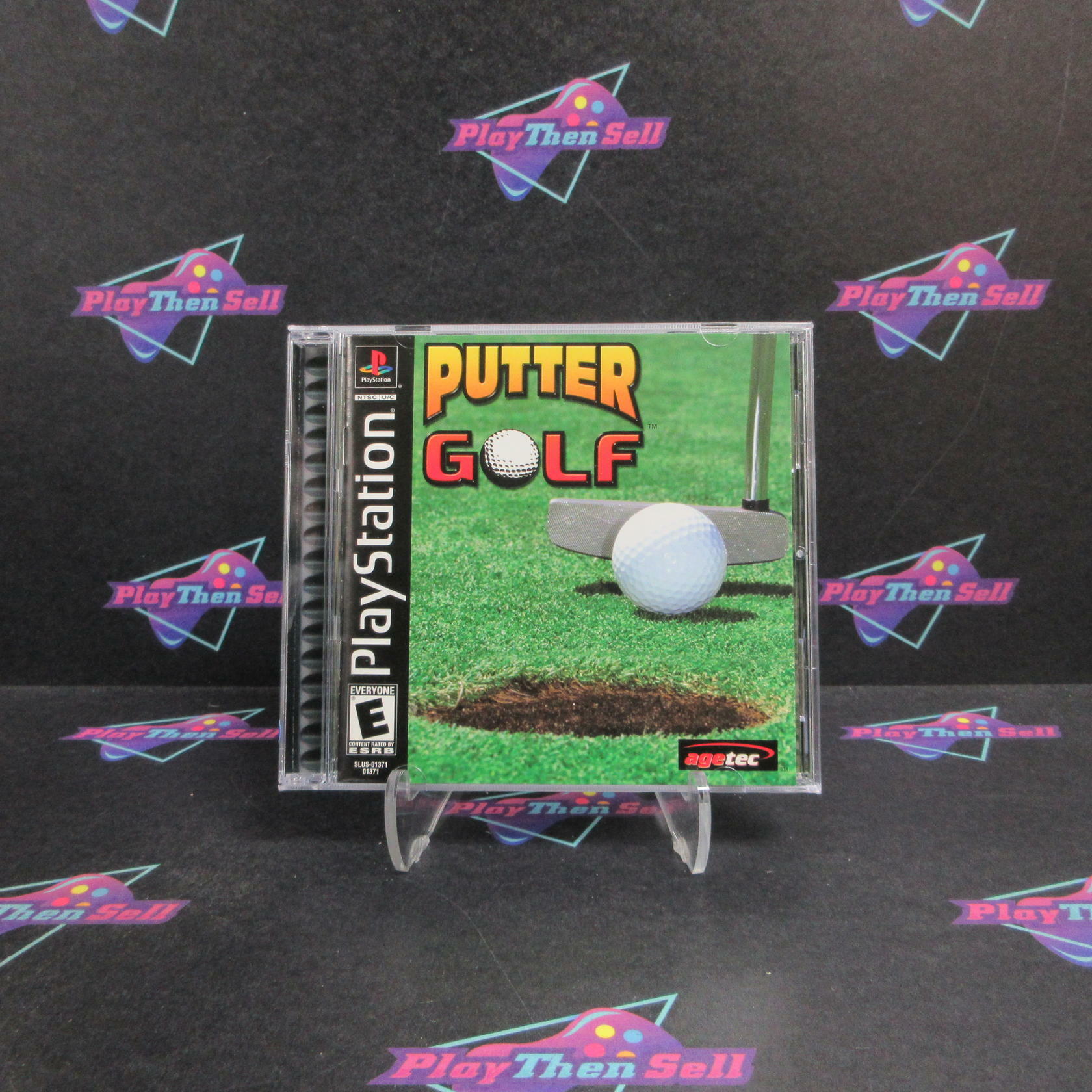 Putter Golf PS1 PlayStation 1 + Reg Card Complete - Refurbished