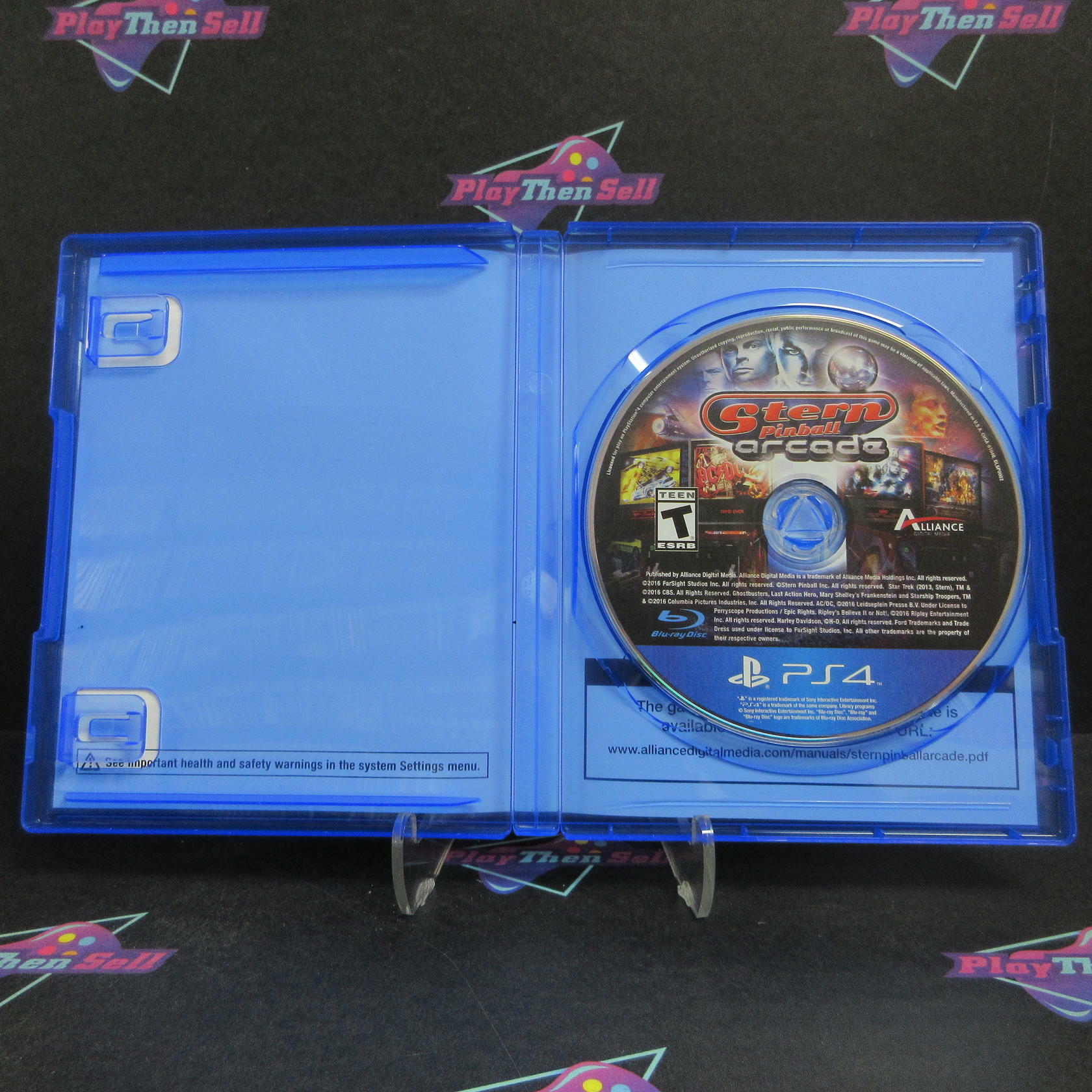 Stern Pinball Arcade PS4 PlayStation 4 Complete - Excellent