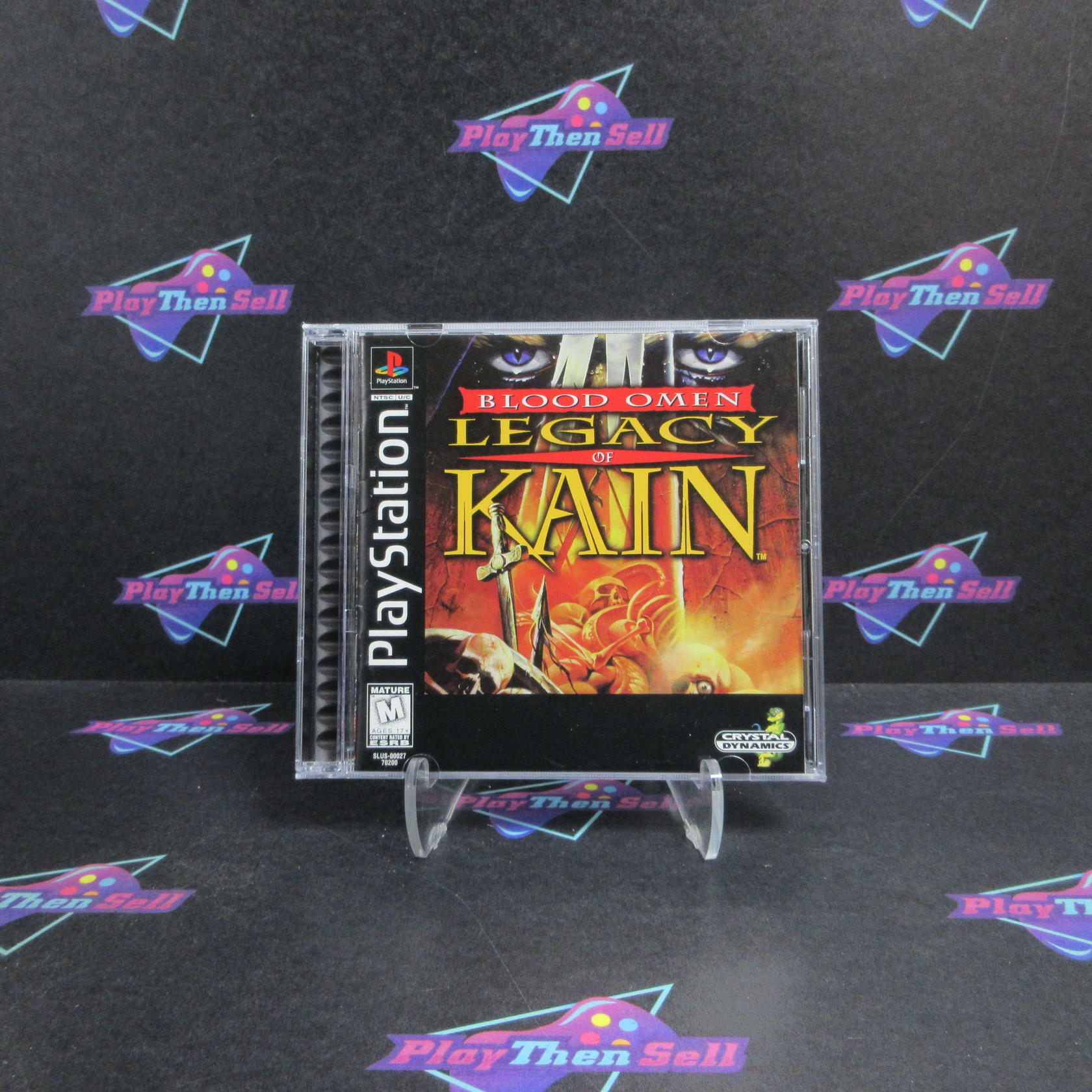 Blood Omen Legacy of Kain PS1 PlayStation 1 Complete - Refurbished