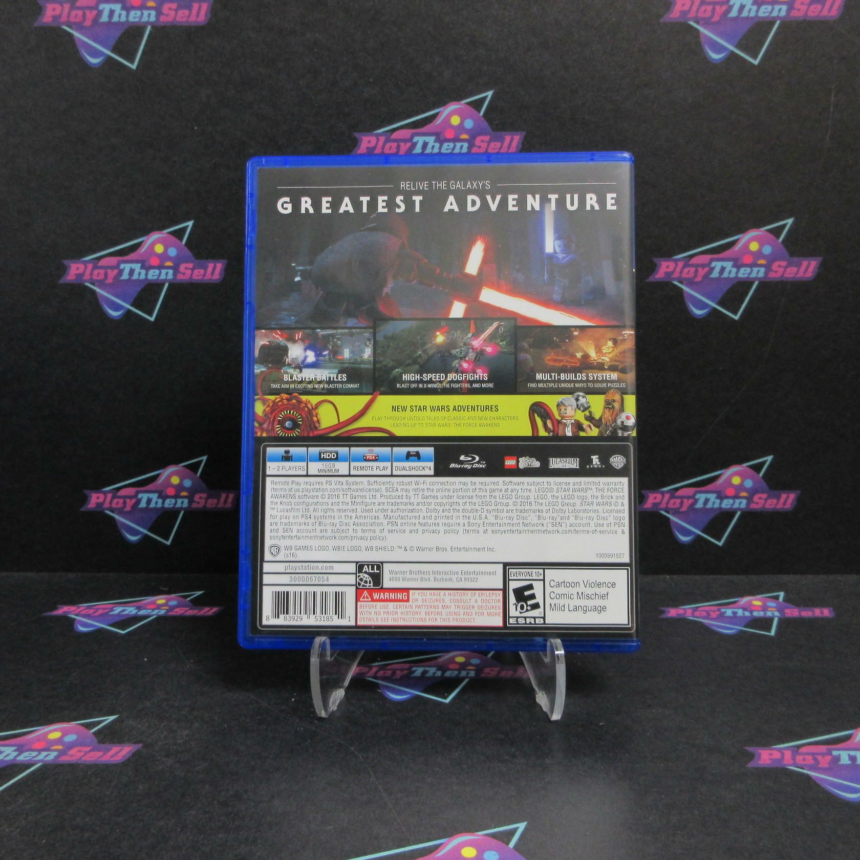 LEGO Star Wars The Force Awakens PS4 PlayStation 4 Complete - Refurbished