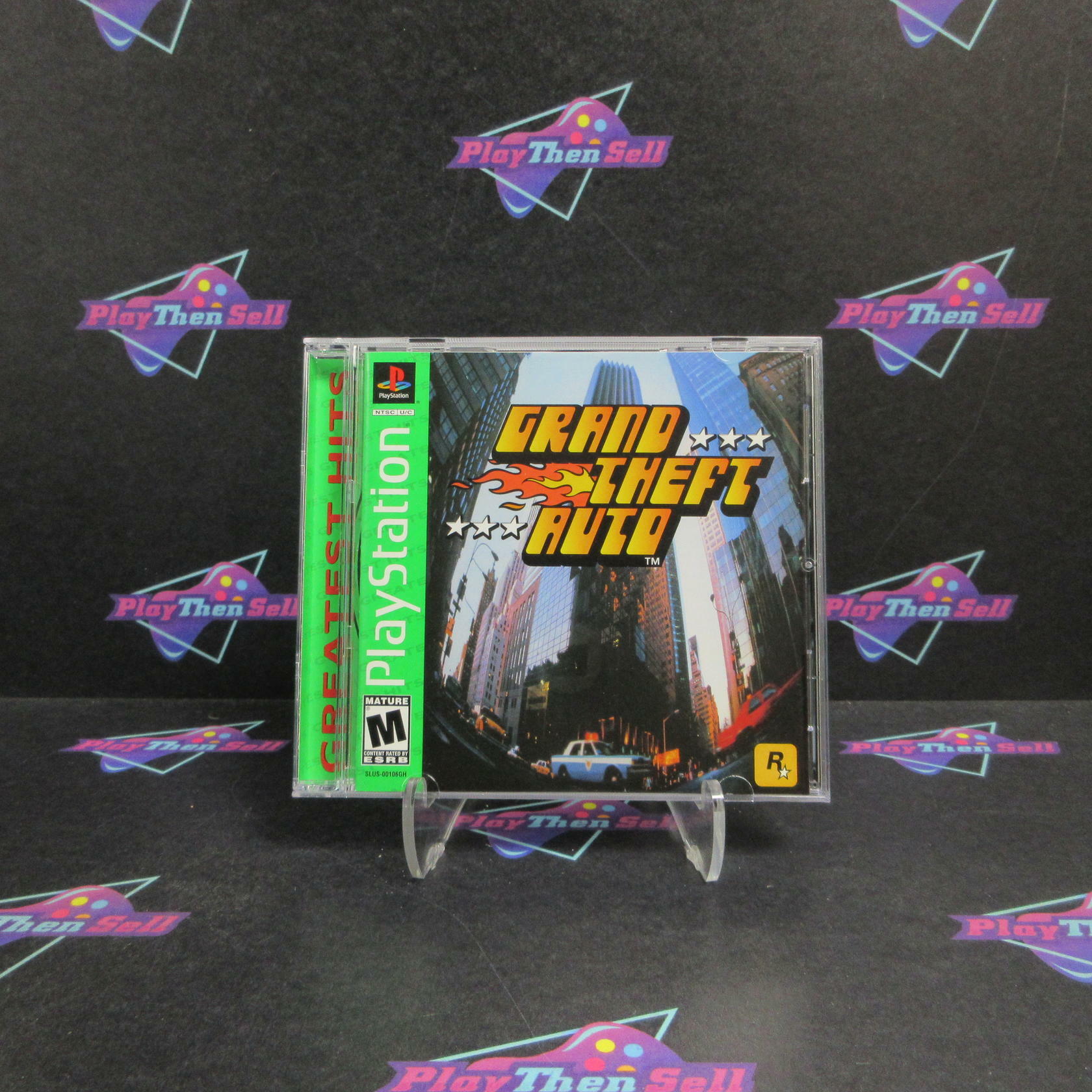 Grand Theft Auto PS1 PlayStation 1 GH Complete - Refurbished