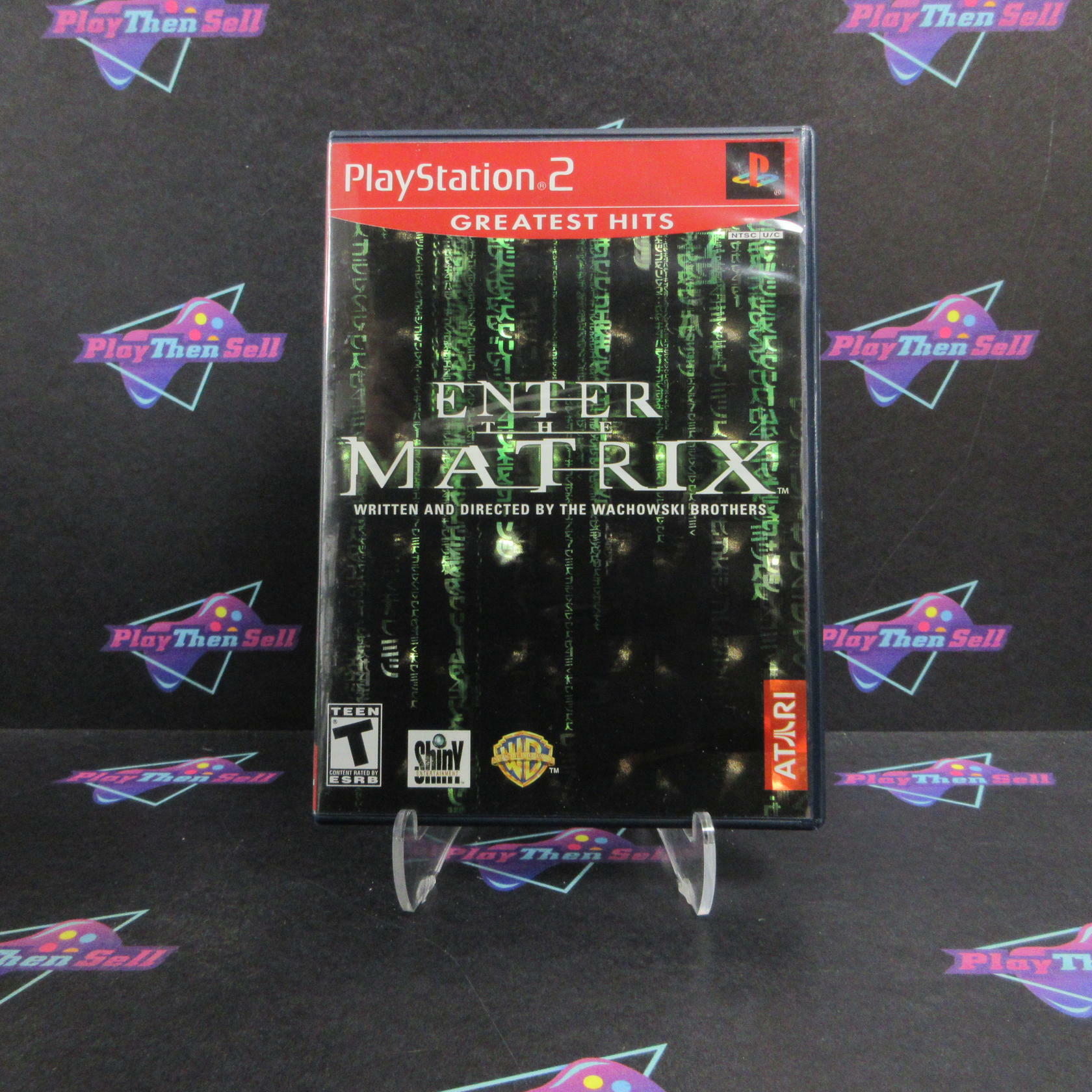 Enter The Matrix PS2 PlayStation 2 GH Complete - Excellent