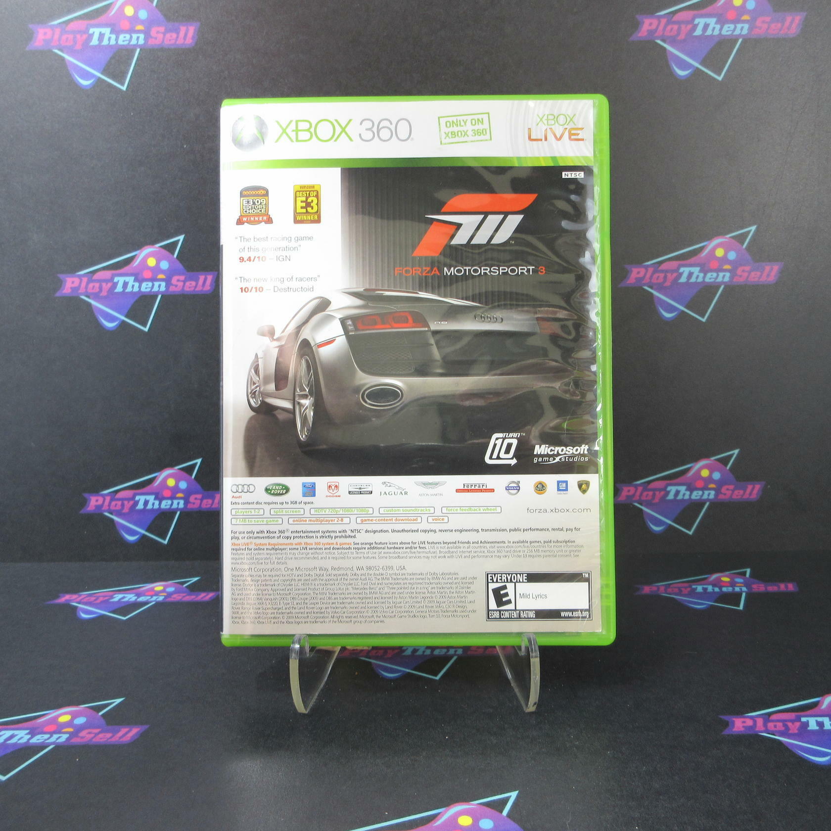 Halo 3 ODST & Forza Motorsport 3 Xbox 360 Complete - Excellent