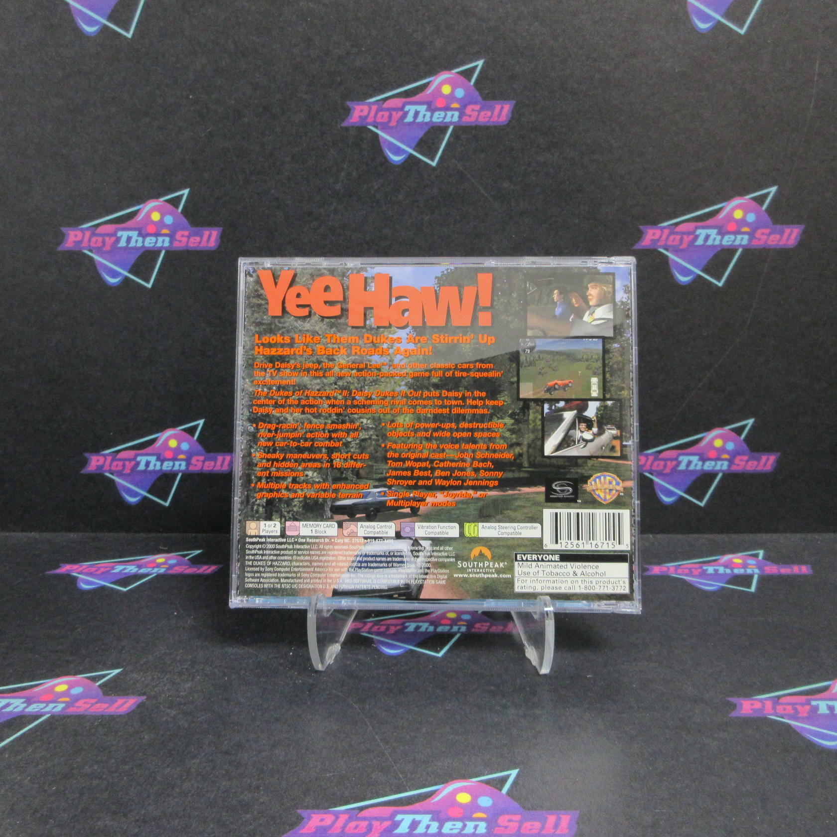 Dukes of Hazzard II Daisy Dukes It Out PS1 PlayStation 1 Complete - Excellent