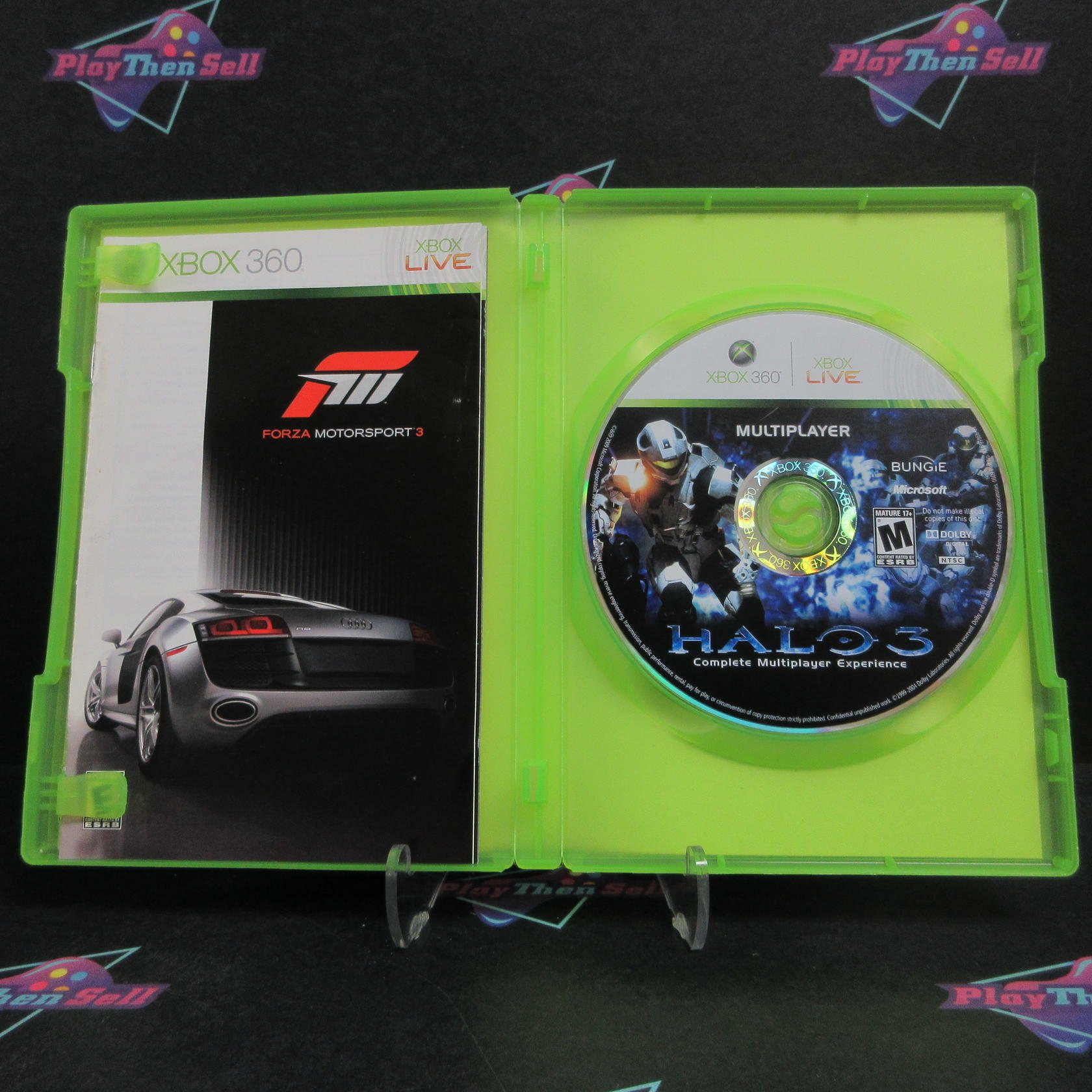Halo 3 ODST & Forza Motorsport 3 Xbox 360 Complete - Excellent