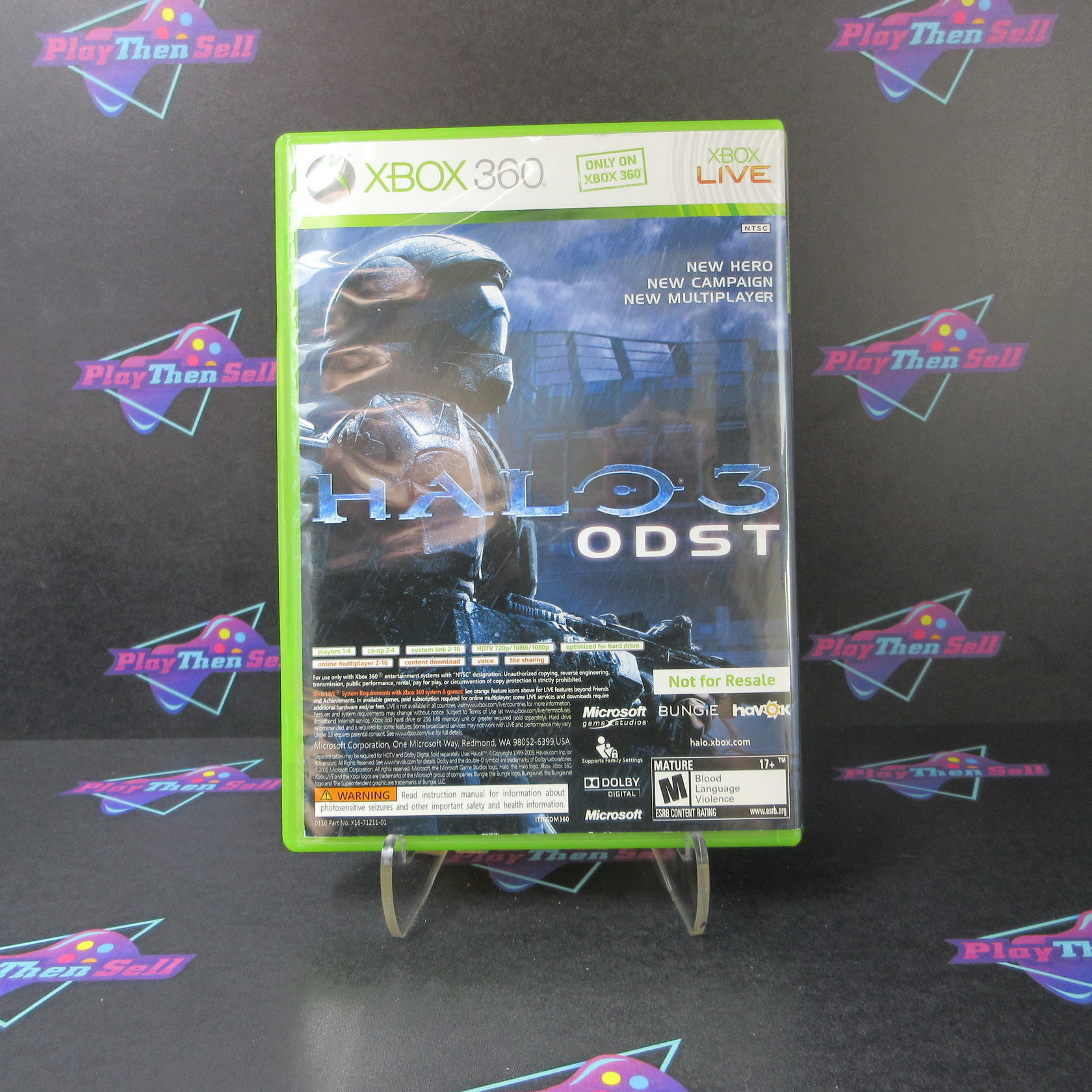 Halo 3 ODST & Forza Motorsport 3 Xbox 360 Complete - Excellent