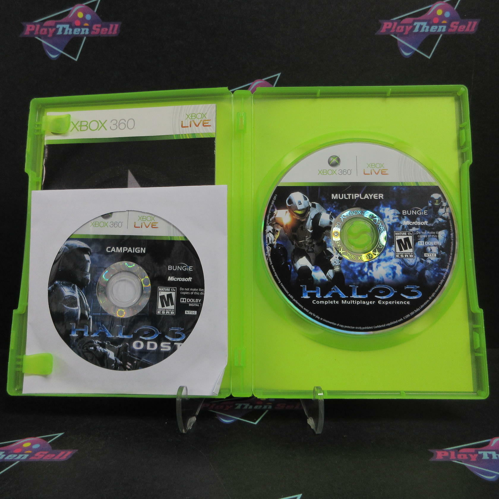 Halo 3 ODST & Forza Motorsport 3 Xbox 360 Complete - Excellent