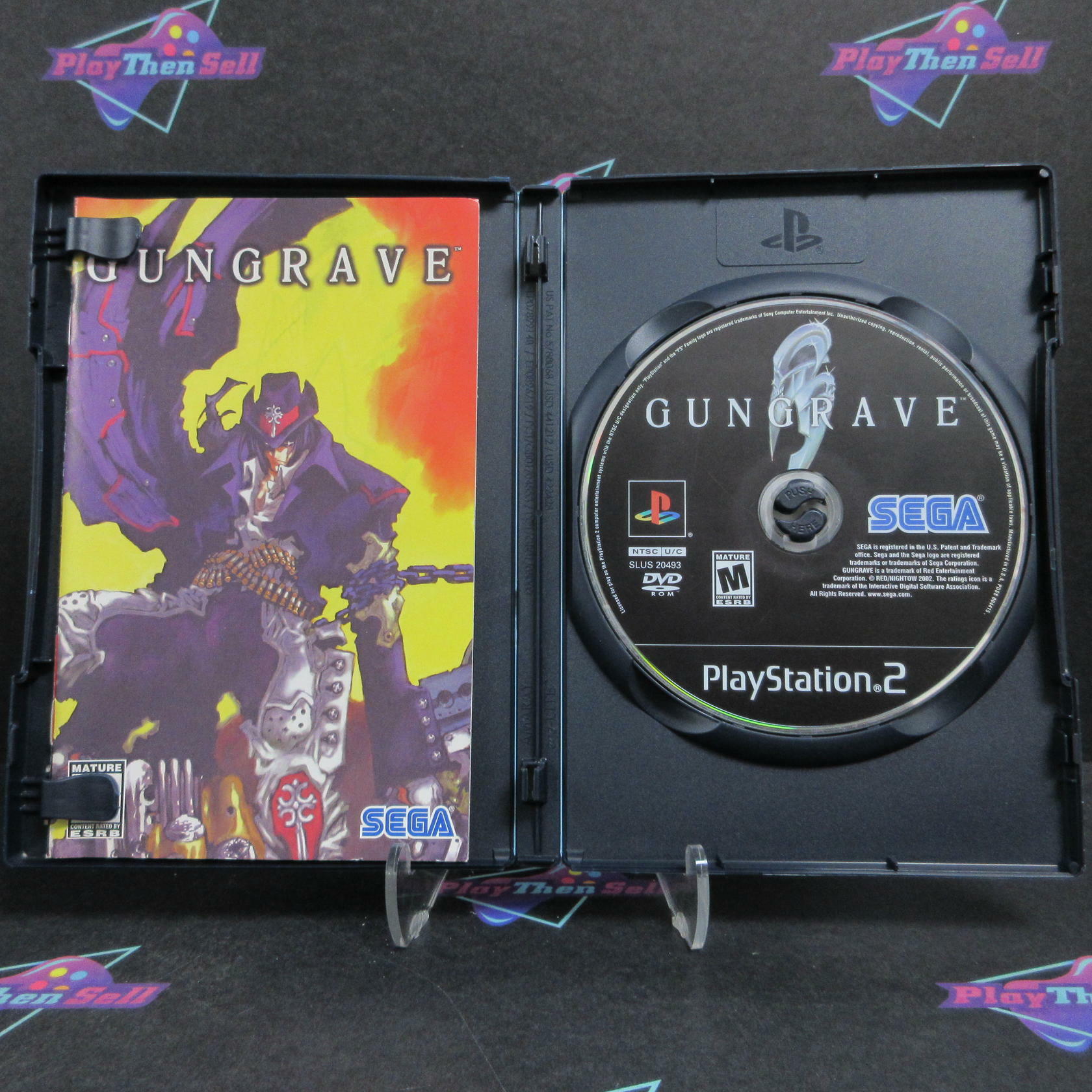 Gungrave PS2 PlayStation 2 Complete - Excellent