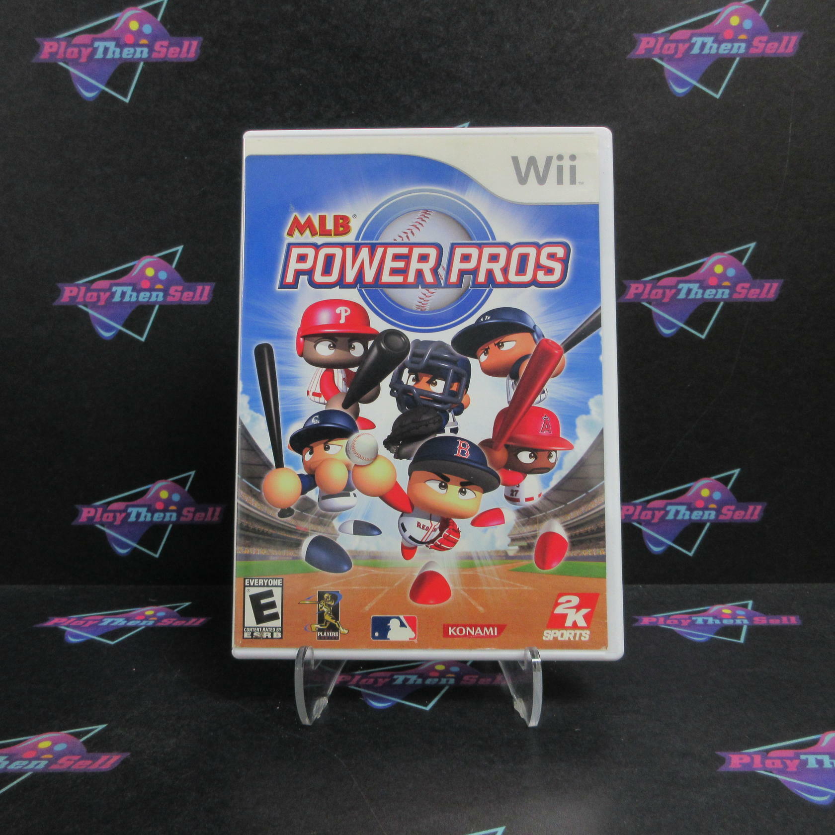 MLB Power Pros Nintendo Wii Complete - Refurbished