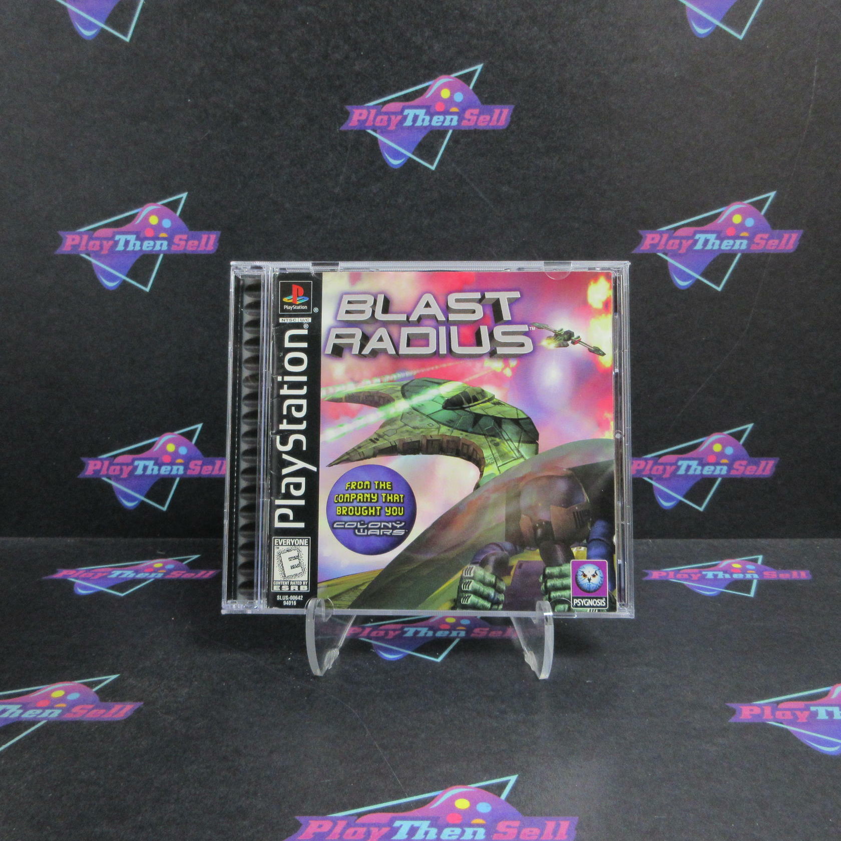 Blast Radius PS1 PlayStation 1 Complete - Refurbished