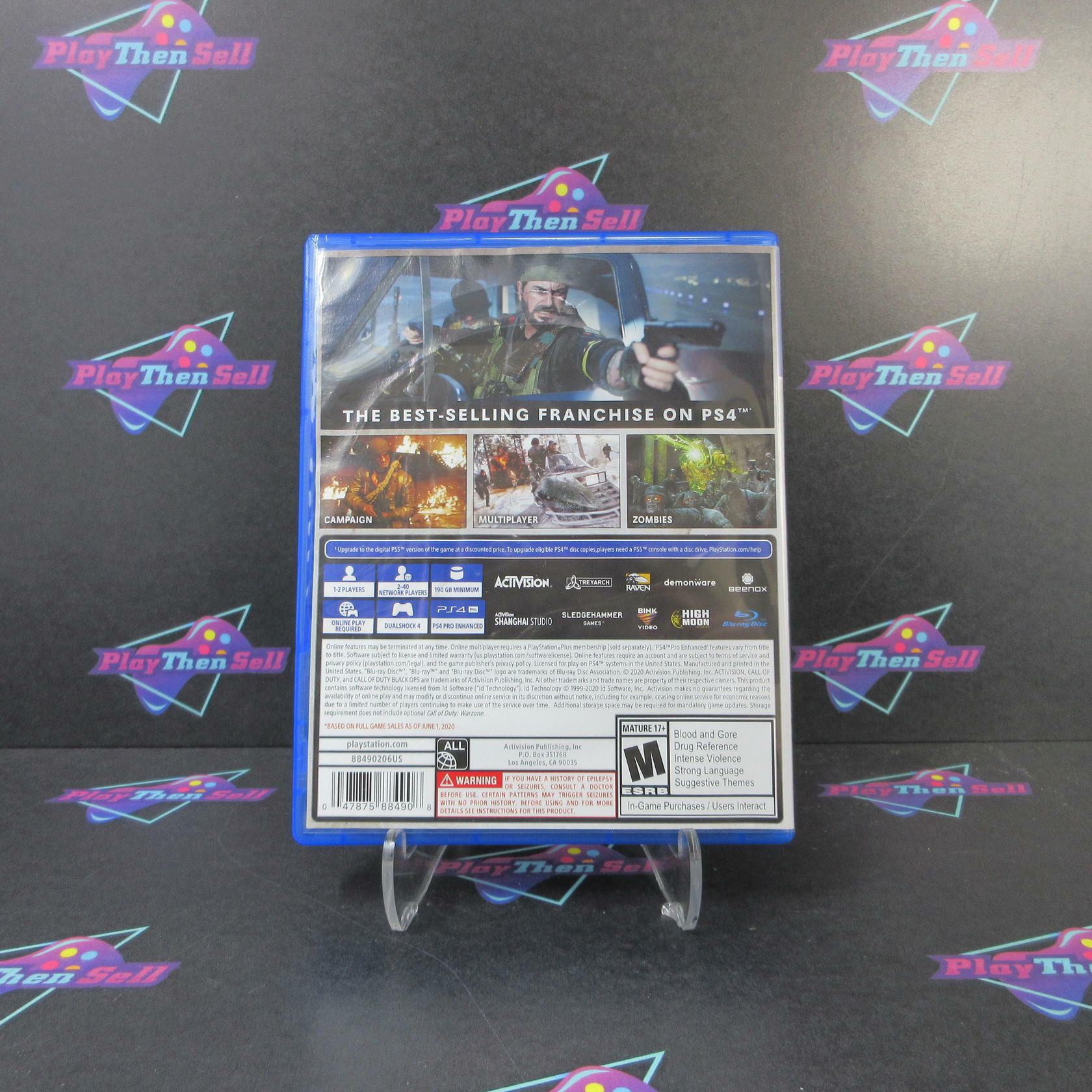 Call of Duty Black Ops Cold War PS4 PlayStation 4 - Very Good