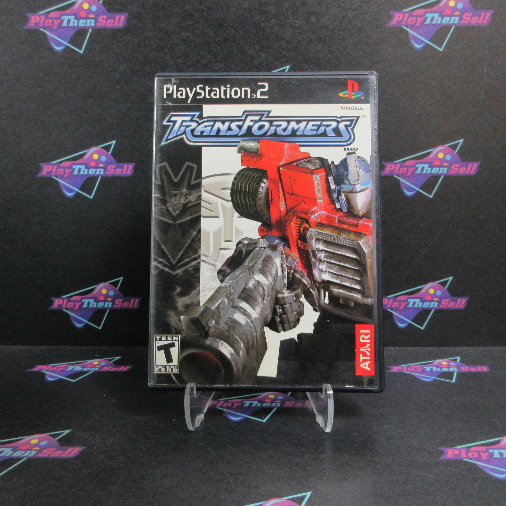 Transformers PS2 PlayStation 2 Complete - Very Good
