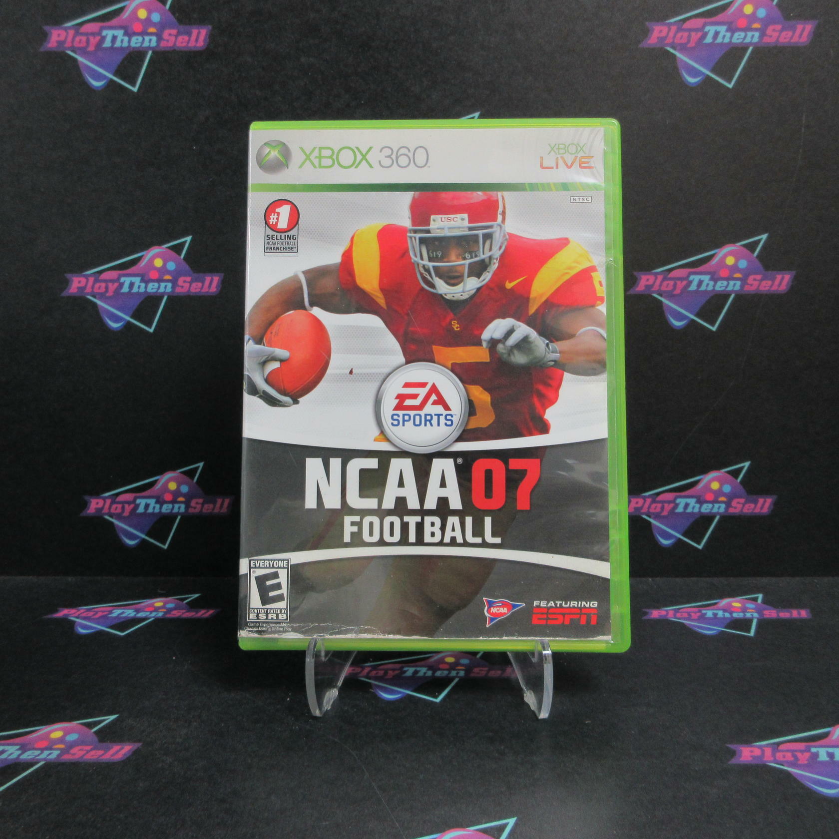 NCAA Football 07 Xbox 360 Complete - Very Good