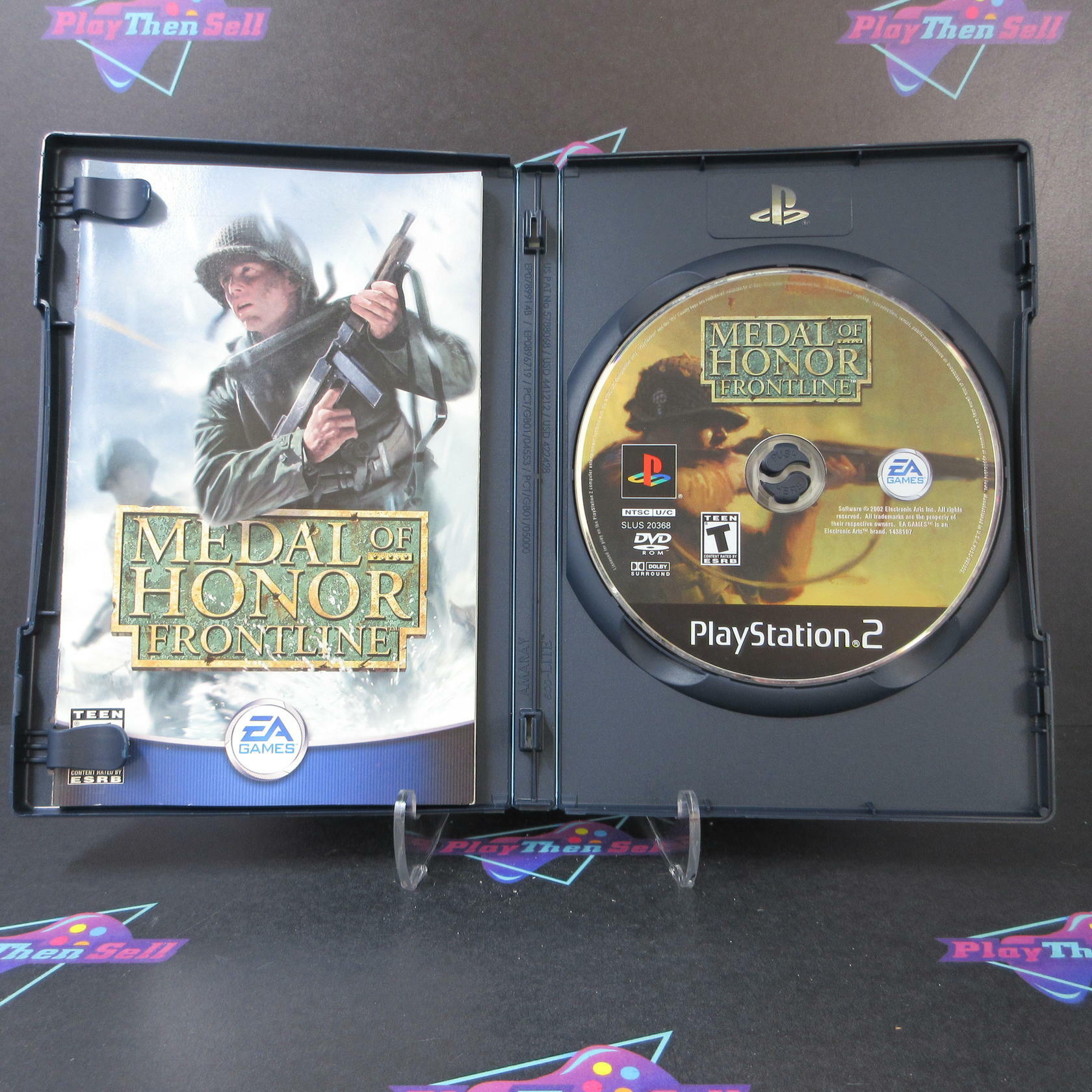 Medal of Honor Frontline PS2 PlayStation 2 Complete - Very Good